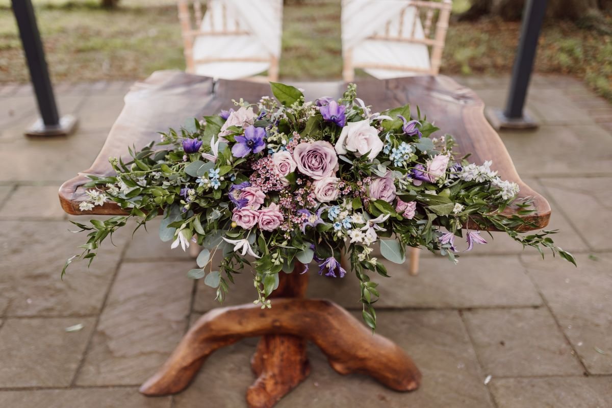 Cissbury barn outdoor ceremony wedding sussex florist.jpg