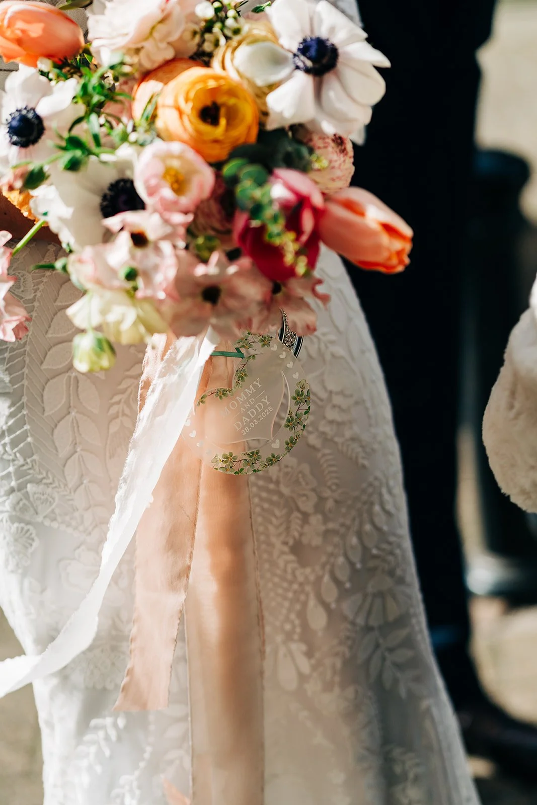 Brighton spring wedding flowers