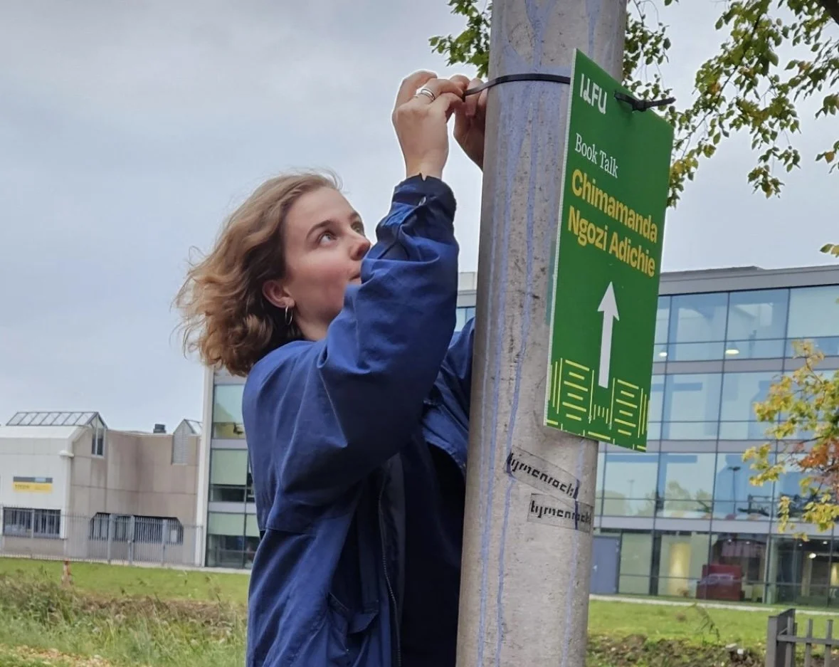 ILFU International Literature Festival Utrecht Sign Grafisch Ontwerp Grafiska