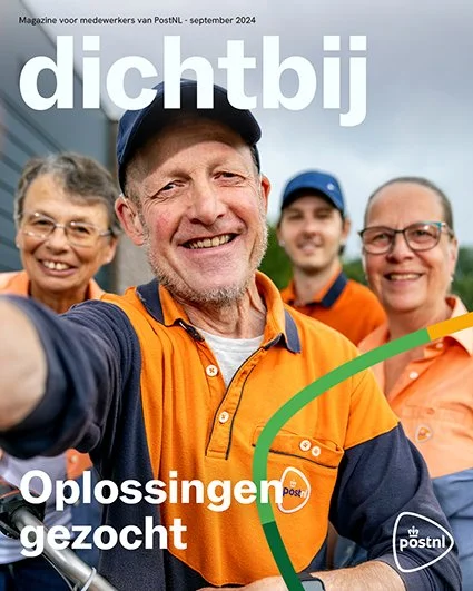 Redactionele vormgeving magazine PostNL