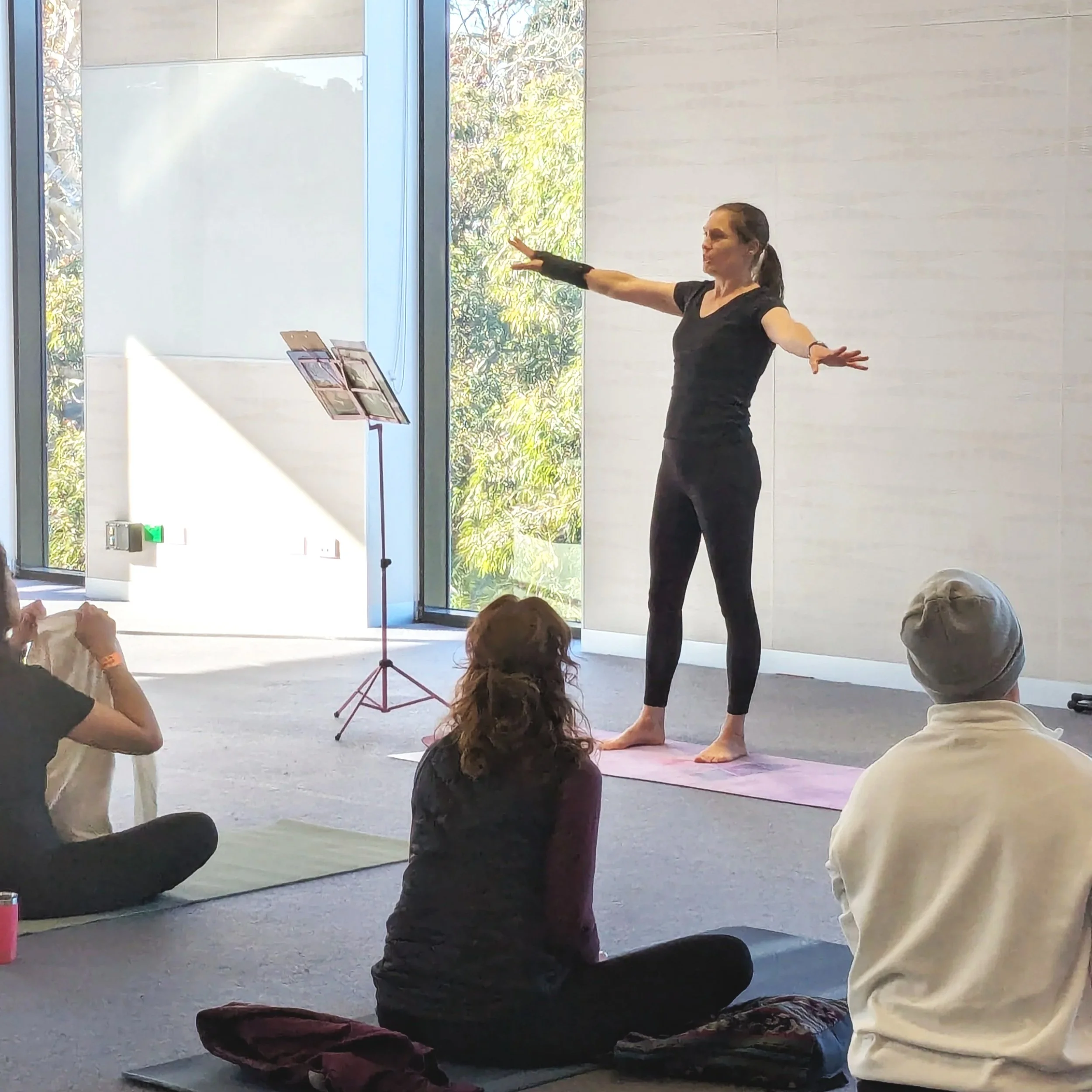 'Shout It Out' debuts at Yoga Day Sydney