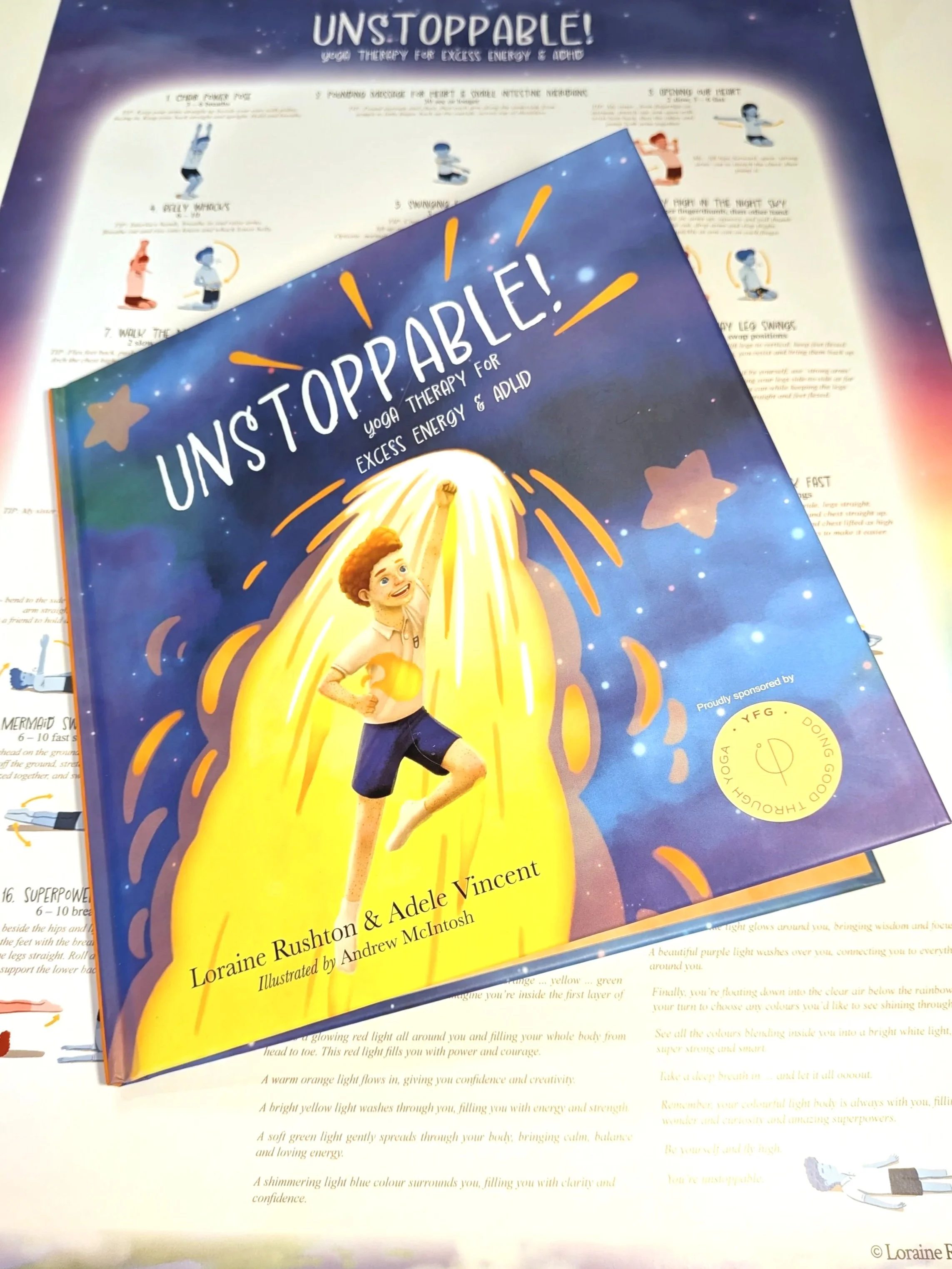 BUNDLE DEAL Unstoppable Book+Poster