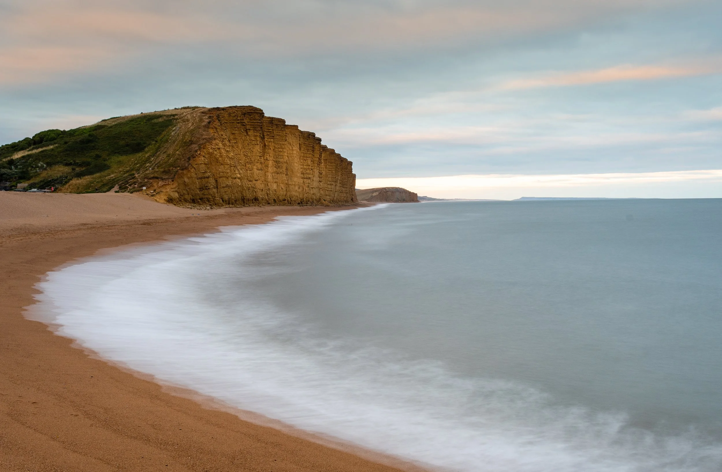 Long exposure at West Bay, Dorset