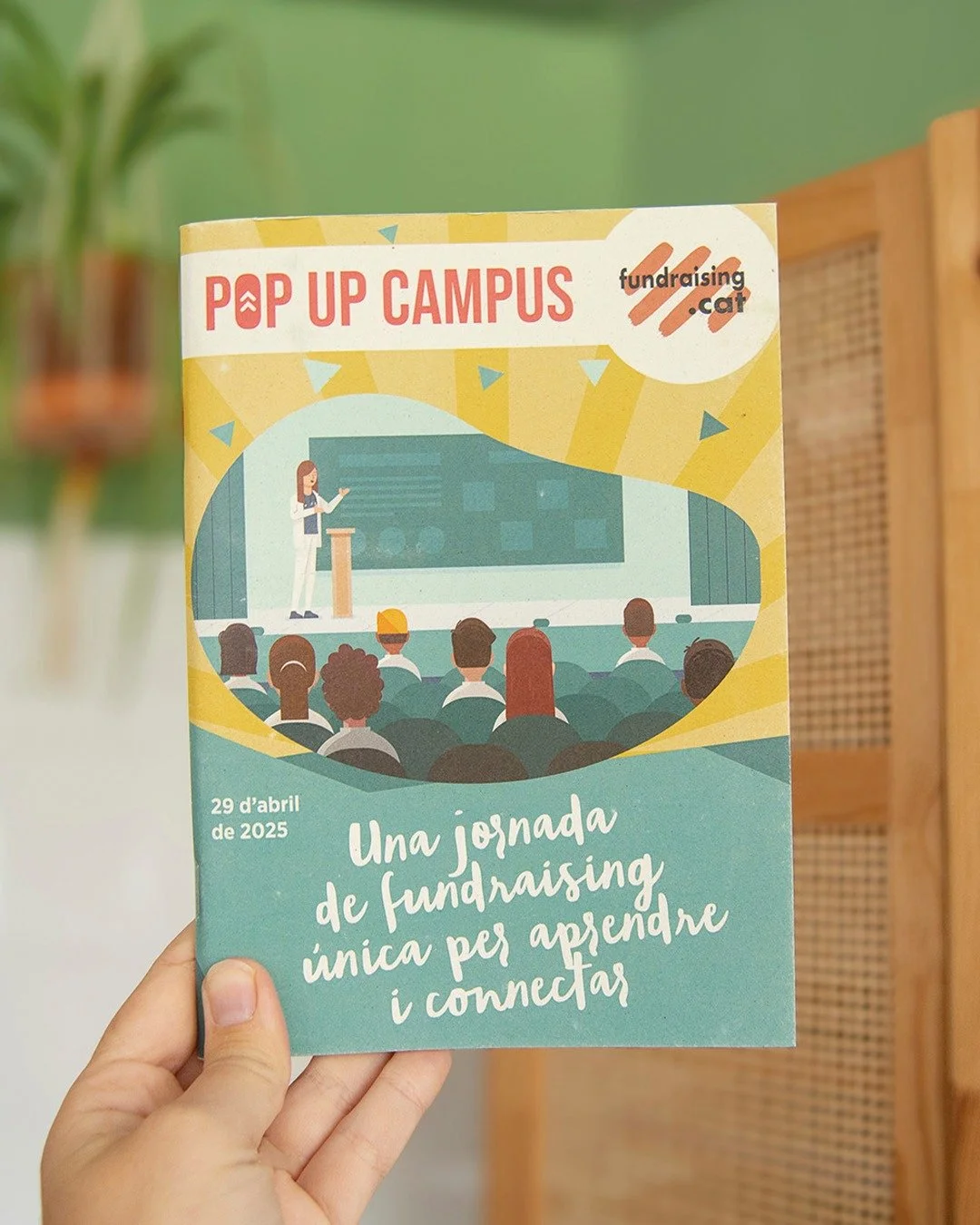 Hace ya unas semanas colaboramos con el acto anual más importante de @fundraising.cat. Su objetivo es consolidar la captación de fondos para proyectos que aporten valor a la sociedad. Como estamos en la misma línea, donamos un bu