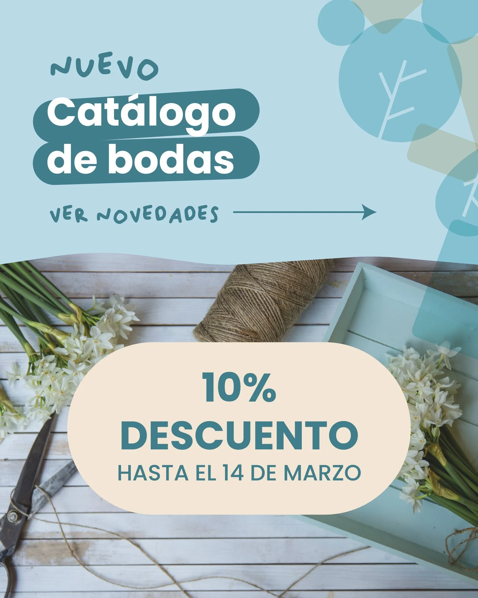 ✨ &iexcl;Ya est&aacute; aqu&iacute; nuestro Cat&aacute;logo de Bodas 2026! ✨

-10% DE DESCUENTO hasta el 14 de marzo.

Hemos preparado cada detalle pensando en parejas que buscan algo &uacute;nico, elegante y con personalidad. &iquest;Quer&eacute;is 