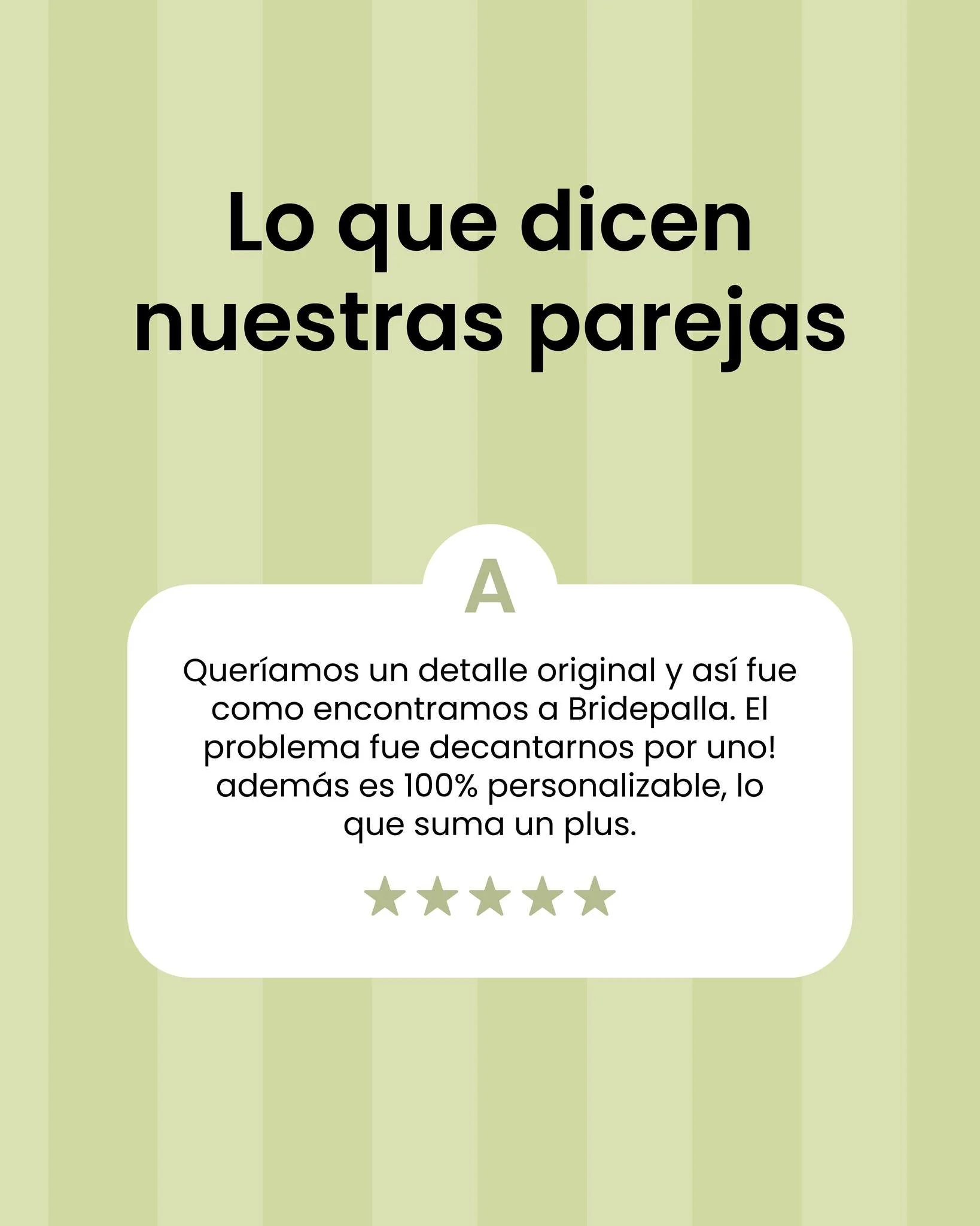 ✨ Gracias de coraz&oacute;n ✨
Leer vuestras palabras y saber que nuestros productos han formado parte de momentos tan especiales nos emociona much&iacute;simo 🤍

Si t&uacute; tambi&eacute;n te casaste con nuestros productos y te apetece compartir tu