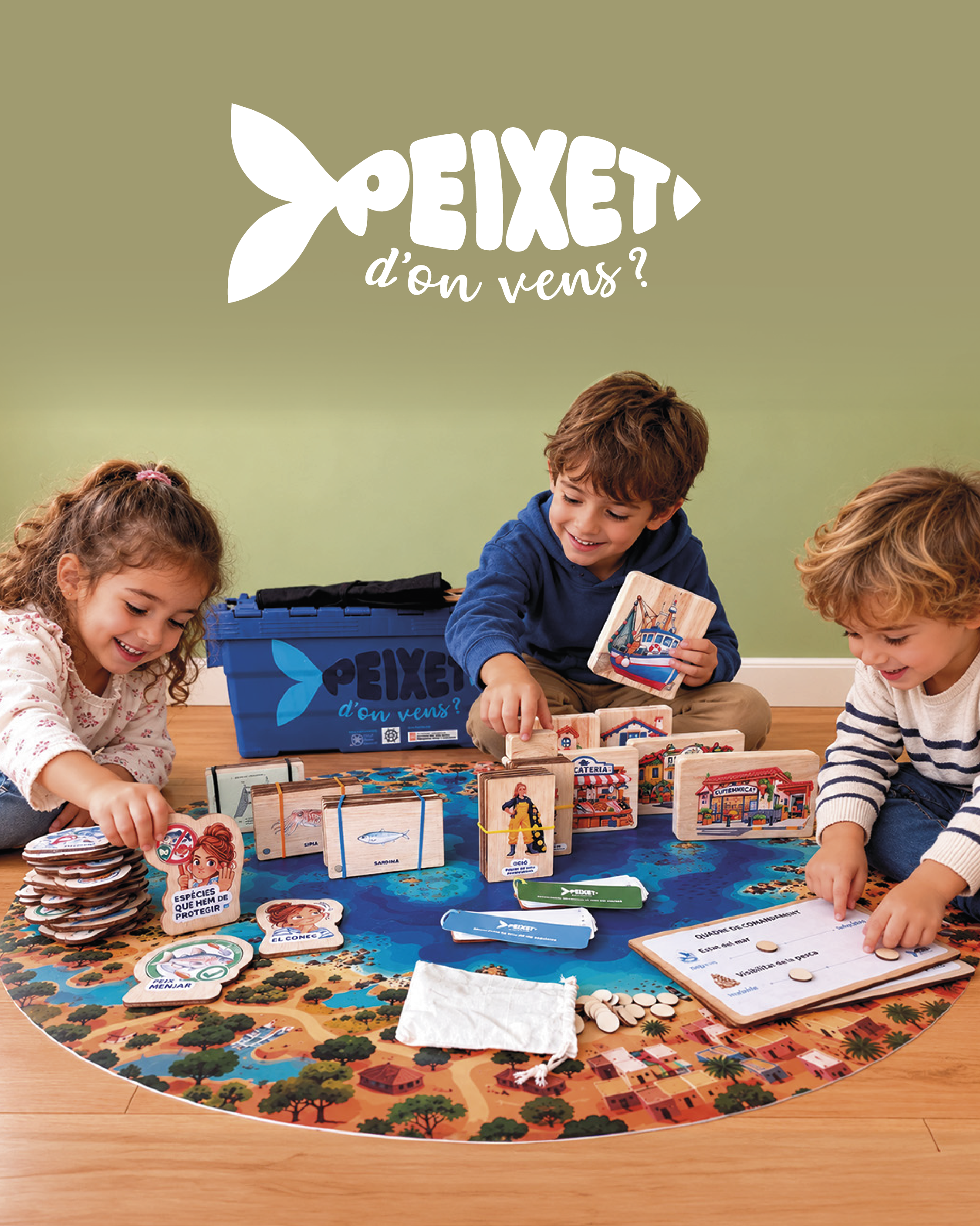 Diseño y producción de una maleta pedagógica sobre el mar.