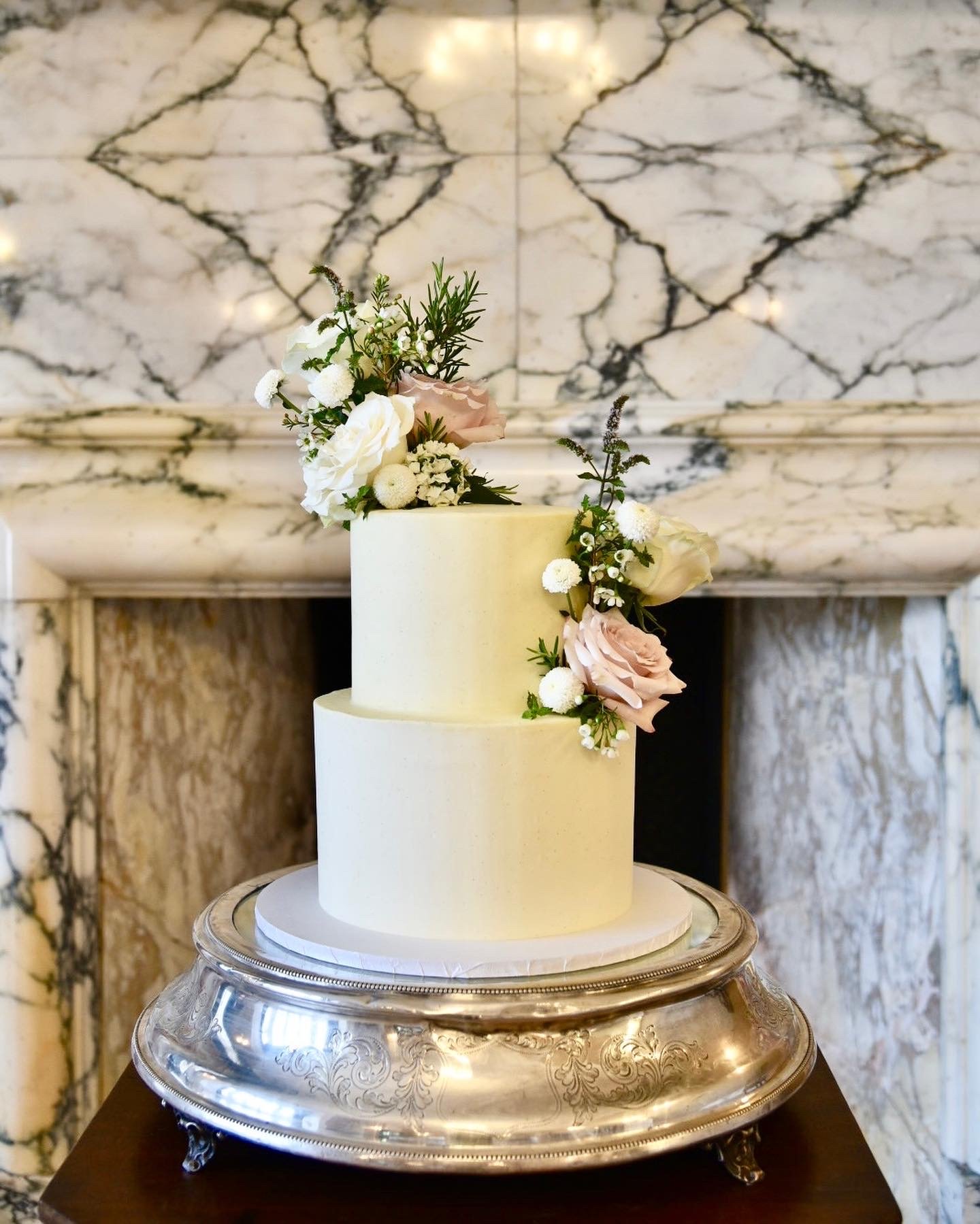 Made by Adele elegant floral cake.JPG