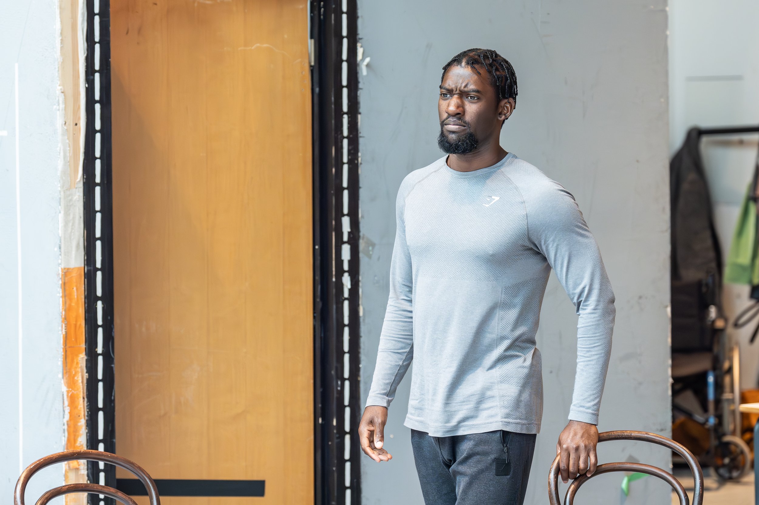 Malachi Kirby in rehearsals for People, Places & Things in the West End. Credit Marc Brenner. -2410.jpg