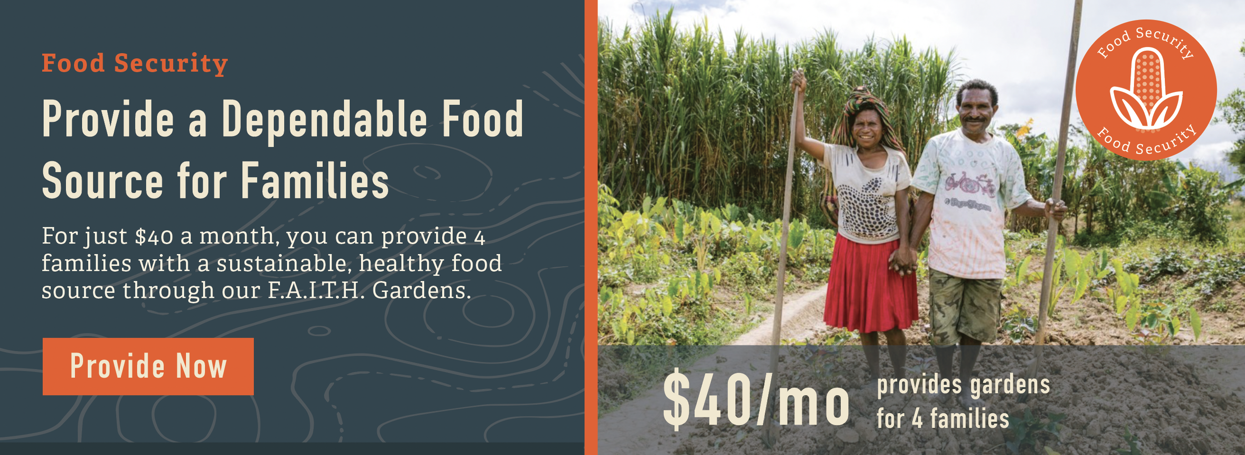 garden dependable food source families