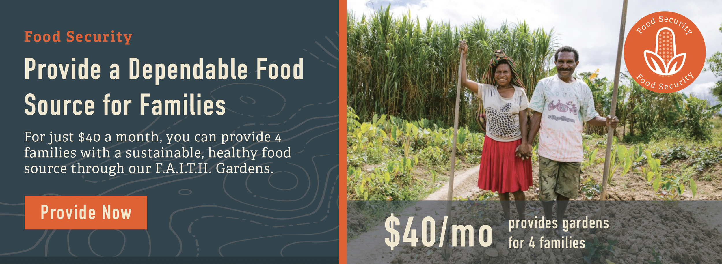 gardens dependable food source families villages