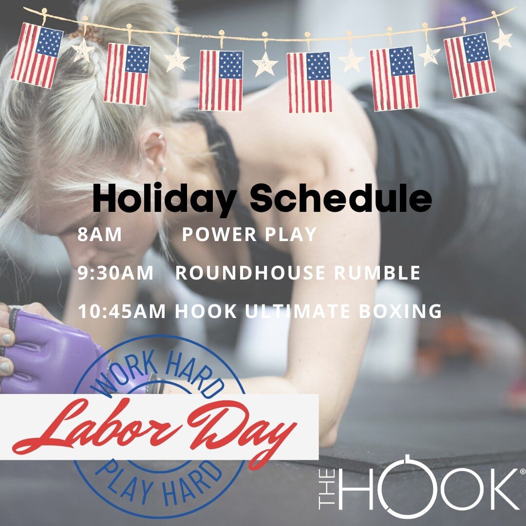 Happy Labor Day Ladies! Check out your holiday schedule! Make sure to book your classes! See you then!