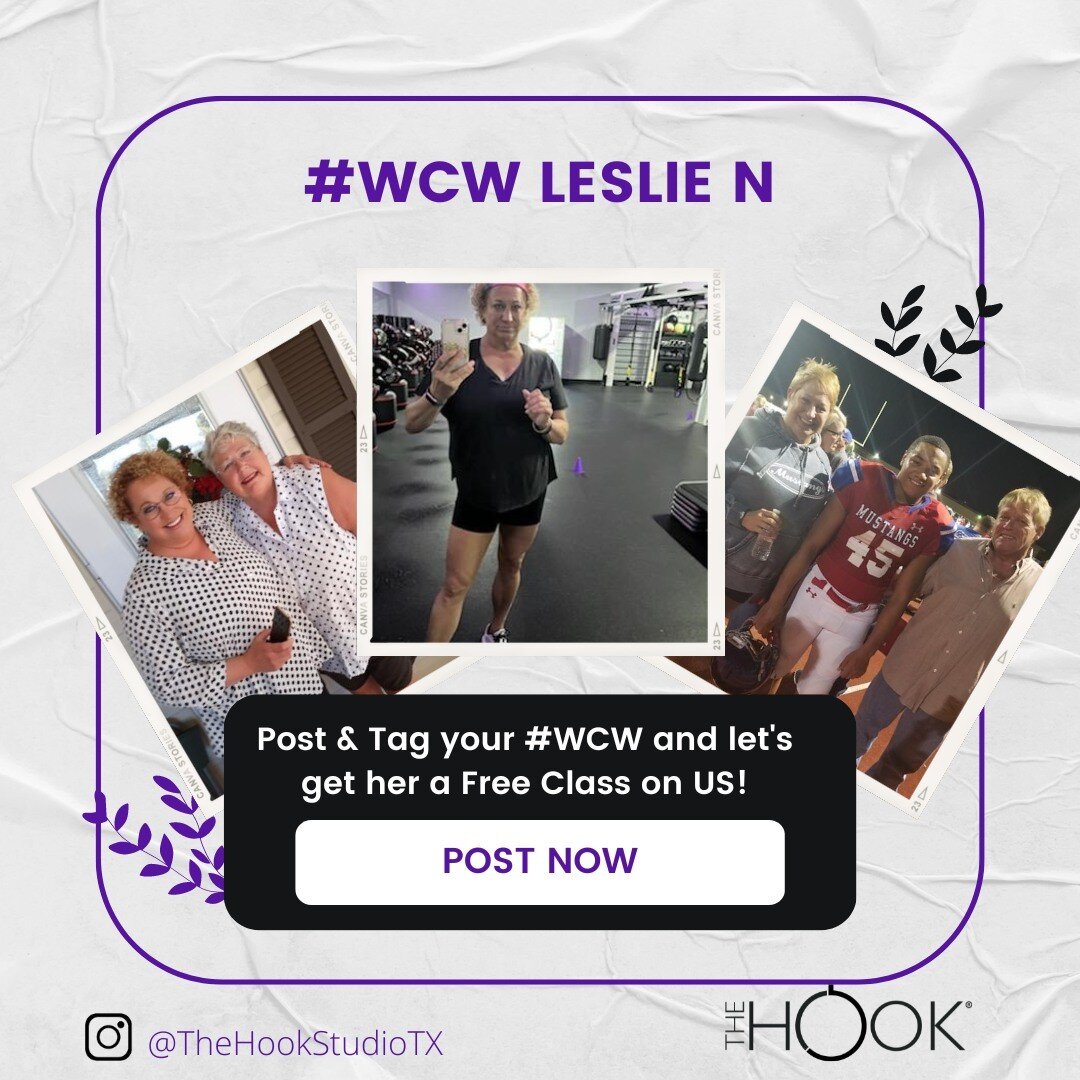 @ljn1201 Is our #WCW. Not just because of the #transformation she's made on the outside, but because her sheer presence has the power to transforms any space! She's been on a fitness journey for some time, but since arriving at the Hook, she joined o