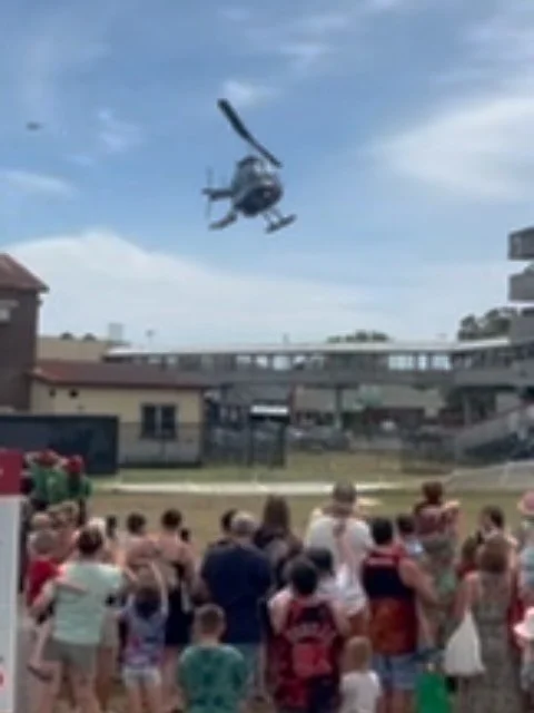 It&rsquo;s beginning to look a lot like Christmas. @coasttrafficsolutions keeping the community safe for the arrival of Santa today @deepwater.plaza #safetyfirst #trafficmanagement #trafficcontrol #pedestrainmanagement #communityspirit #christmas2025