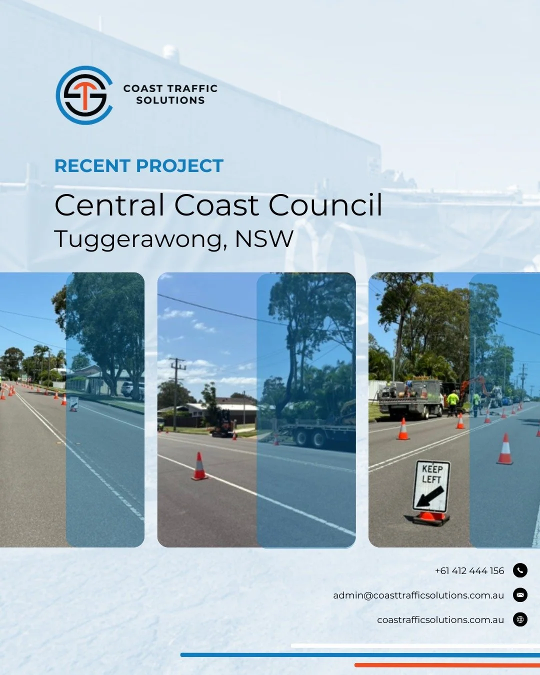 @coasttrafficsolutions emergency works for @centralcoastcouncil. Our crew are keeping the traffic moving and drivers, pedestrians and workers safe. @trafficmanagement @trafficcrew @safetyfirst @emergencyroadworks @safetysuretysatisfaction