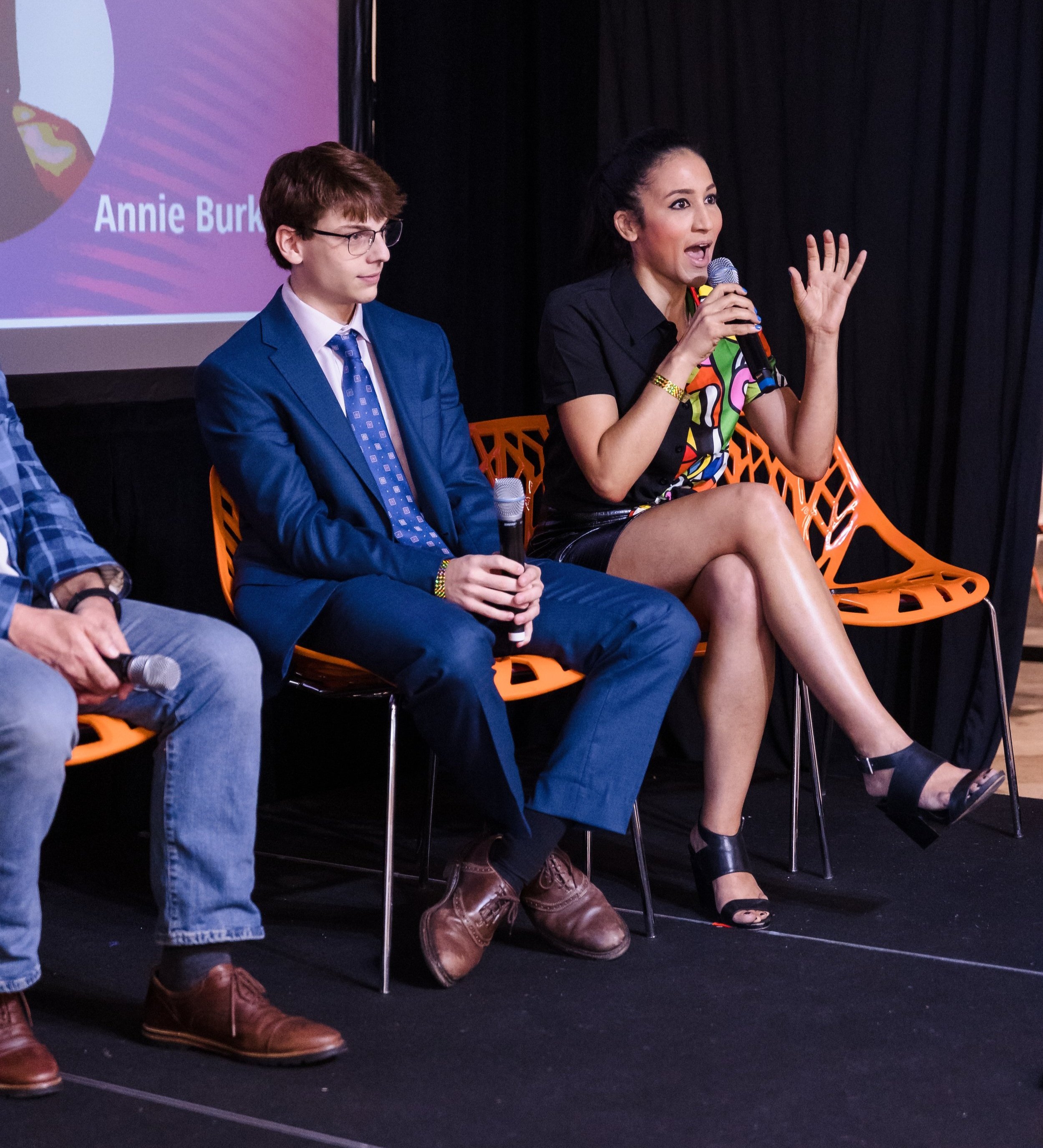 speaking as a panelist and event producer about local opportunities for blockchain technology in Cincinnati, Ohio at MidwestCon