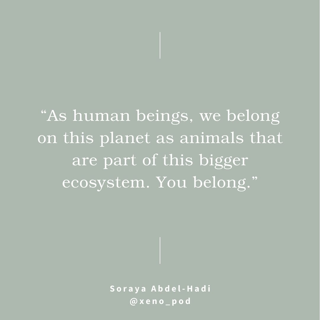 Episode 17: Soraya Abdel-Hadi &bull; on how nature belongs to everyone. 

On 31 January I share my conversation with @sorayaearth of @alltheelements_ 

Soraya is an award-winning writer, co-active coach, speaker, host, facilitator, consultant and the