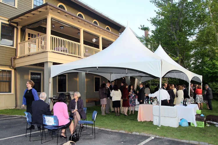 20x30 party tent package for 60 guests