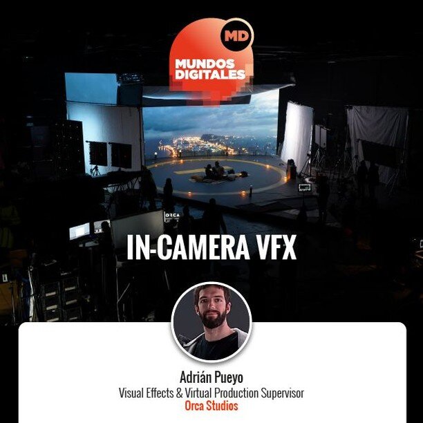Don't forget your appointment with us at our 'In-Camera VFX' talk at Mundos Digitales! 📍

Join us on July 7th at 7:30 PM in A Coru&ntilde;a, where you'll have the opportunity to meet Adri&aacute;n Pueyo, our Head of VFX and Virtual Production. You w