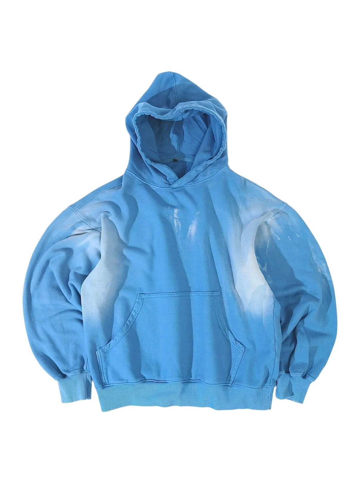 Vintage Washed Blue Hoodie