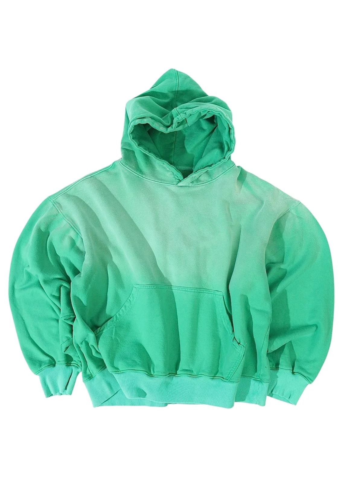 Vintage Washed Green Hoodie
