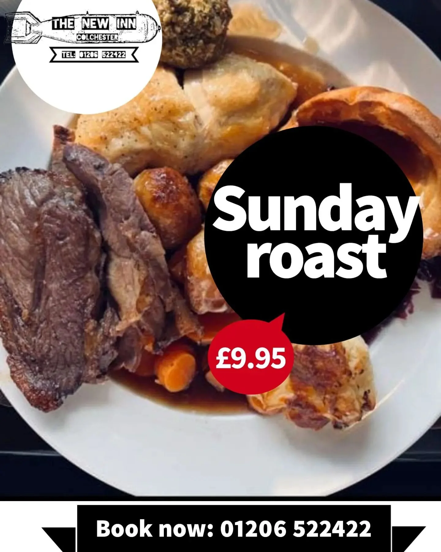 Sunday Lunch — The New Inn Colchester