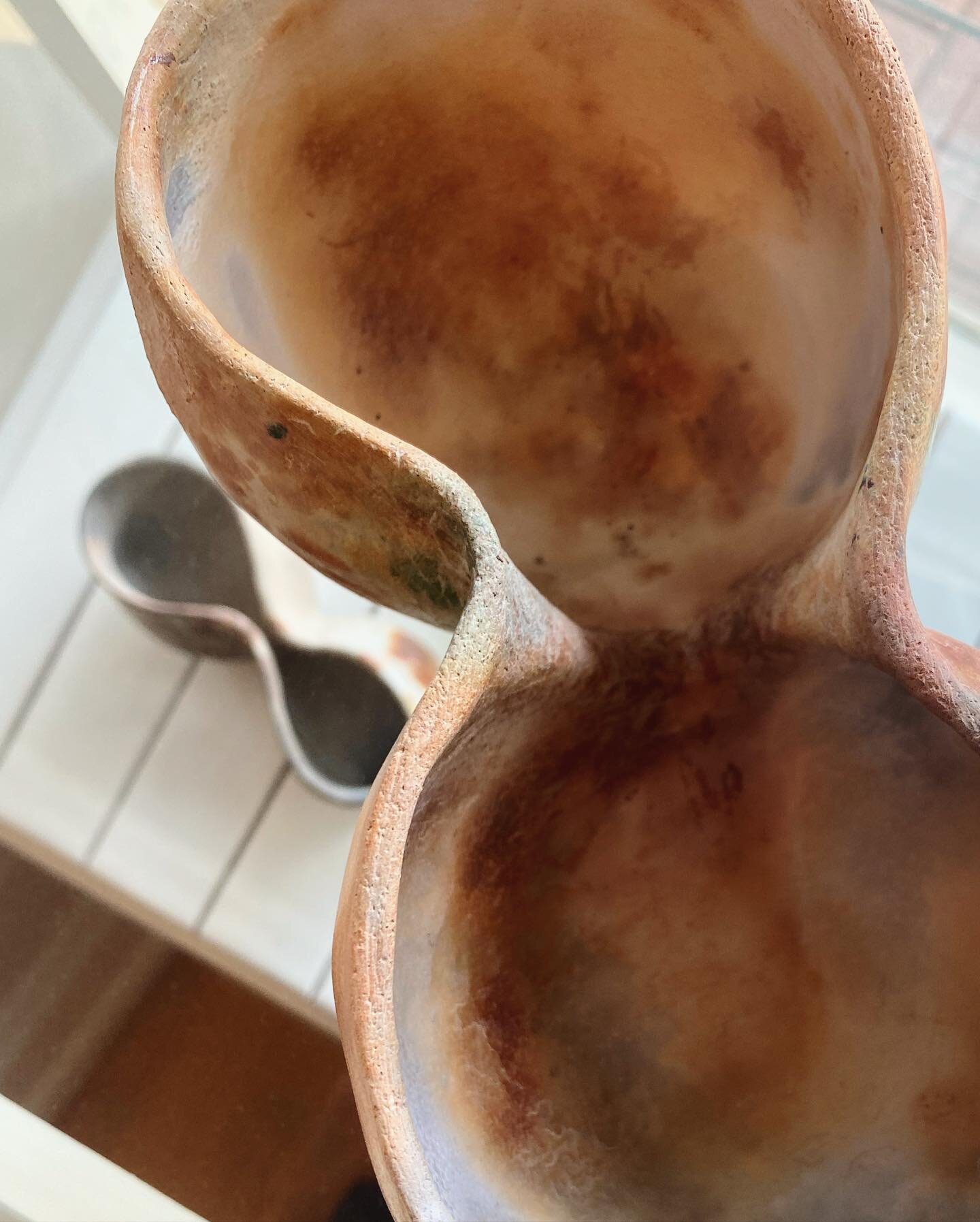 Our gallery space located in the front of our studio offers not only amazing ceramics to purchase but infinite amounts of inspiration for our potters. Check out these amazing smoke fired pieces by Jimmy Clark that just entered the gallery 😍