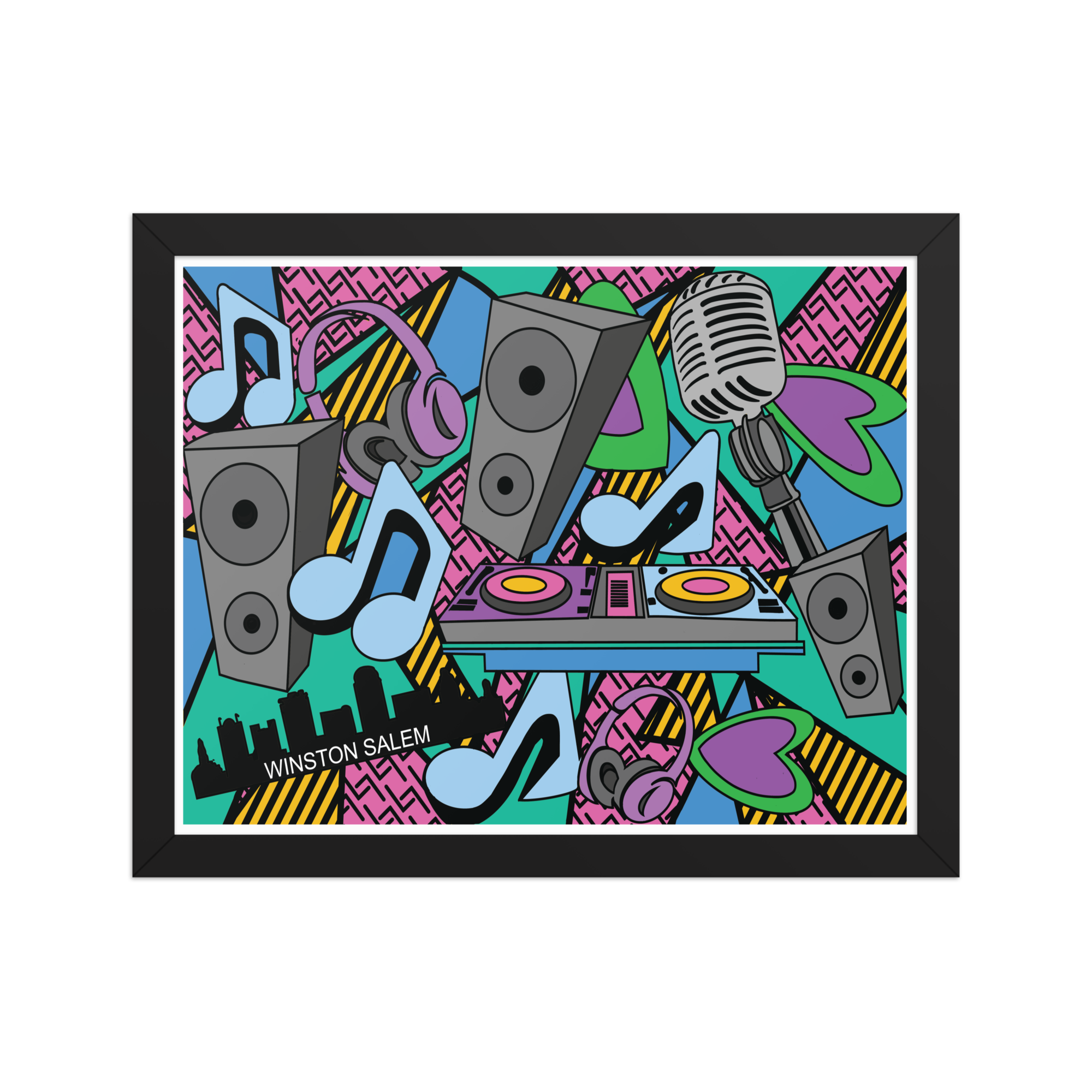 The Art of Sound 11x14 Prints (Framed)