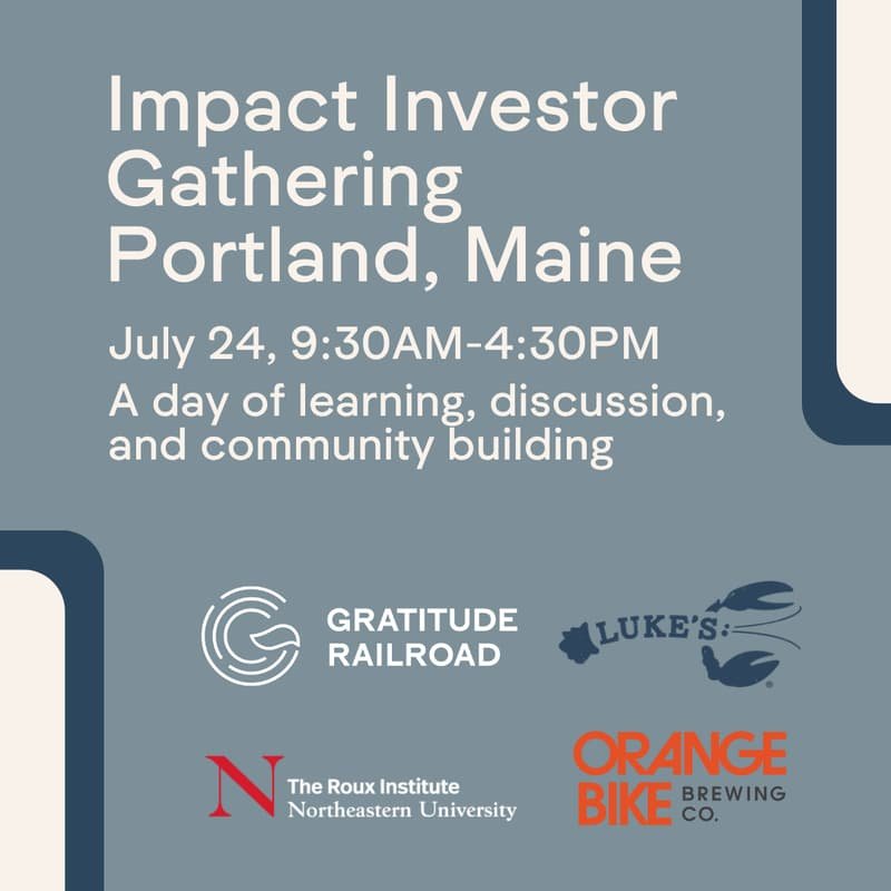 Gratititude Railroad Impact Investment Symposium