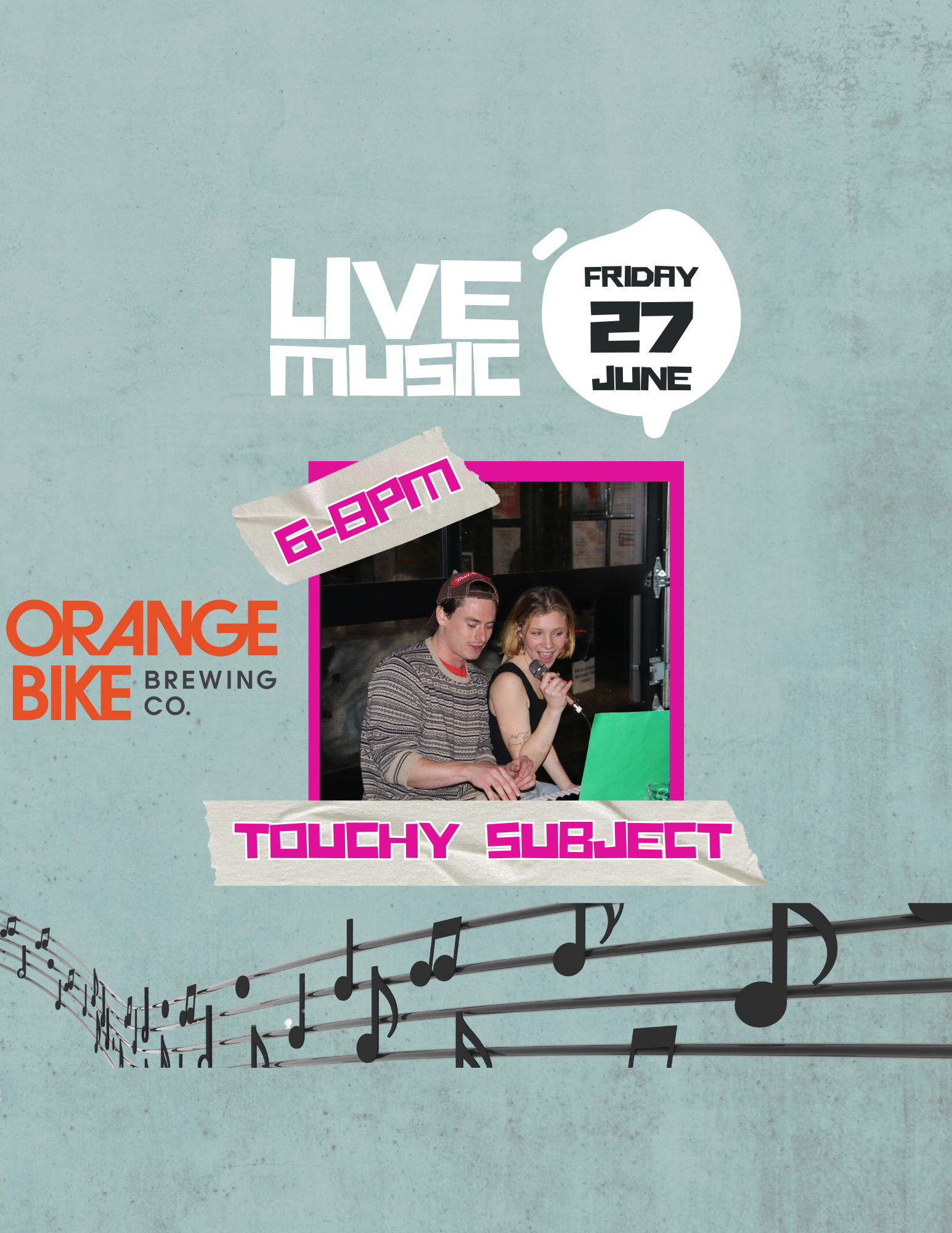Live Music - Touchy Subject