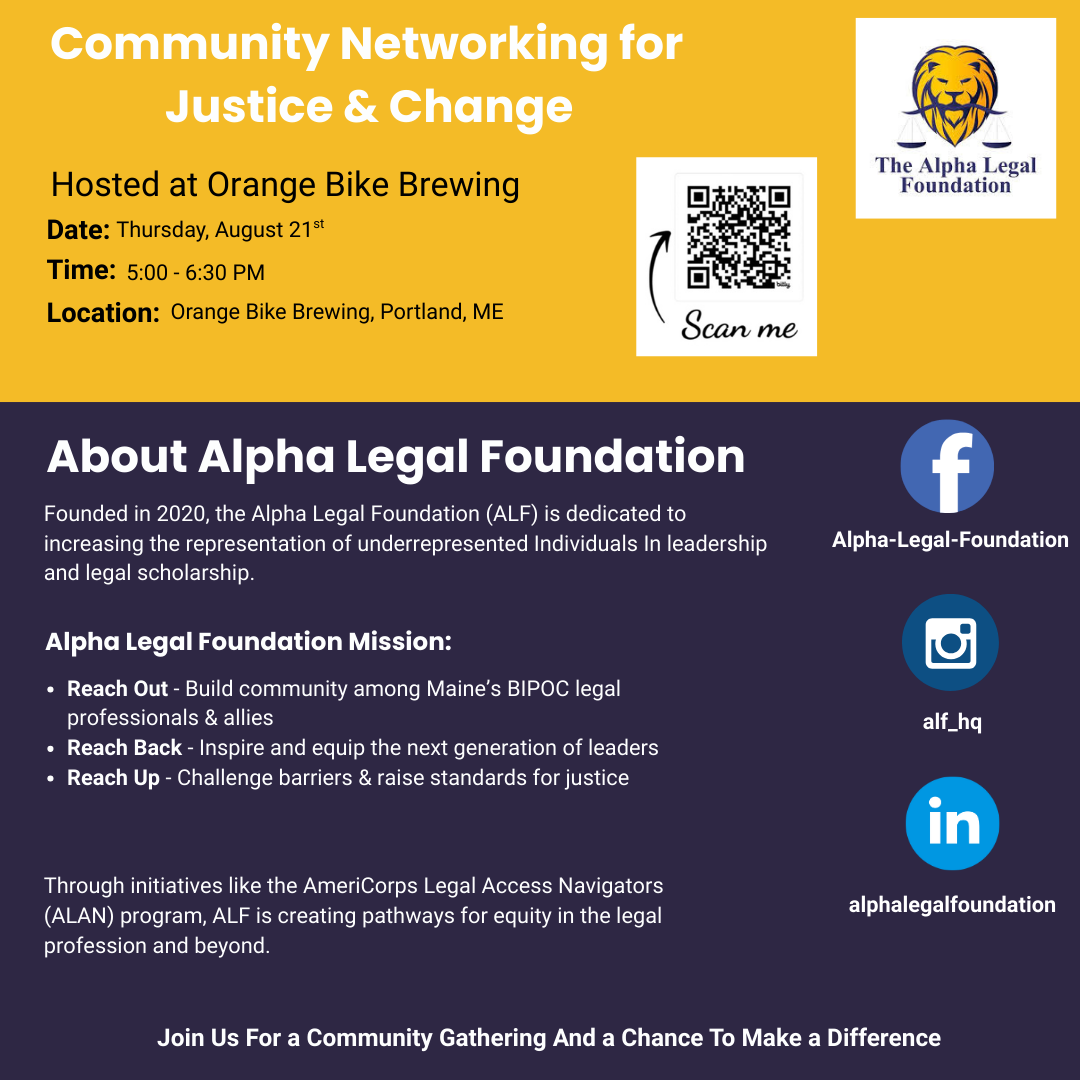 Alpha Legal Foundations Networking Happy Hour