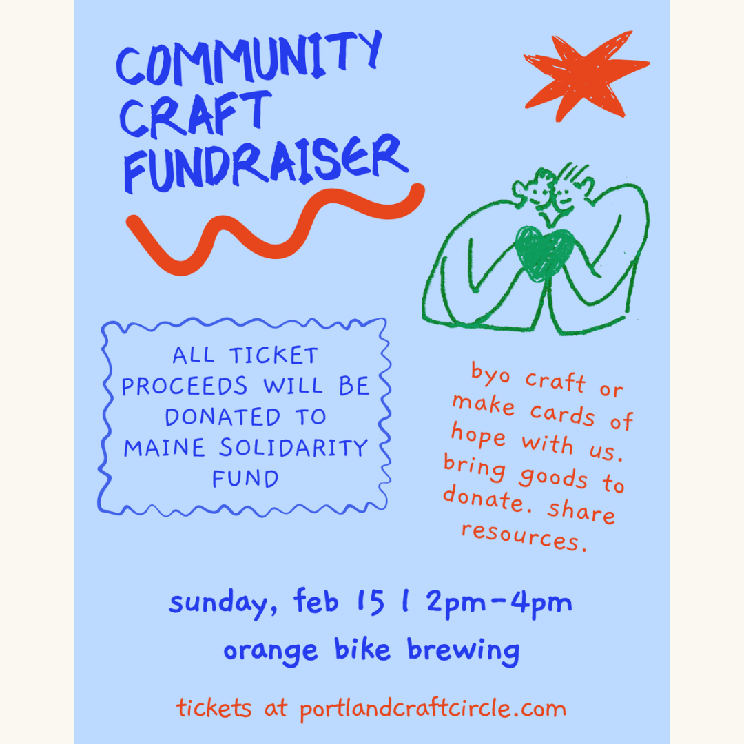 Community Craft Fundraiser 