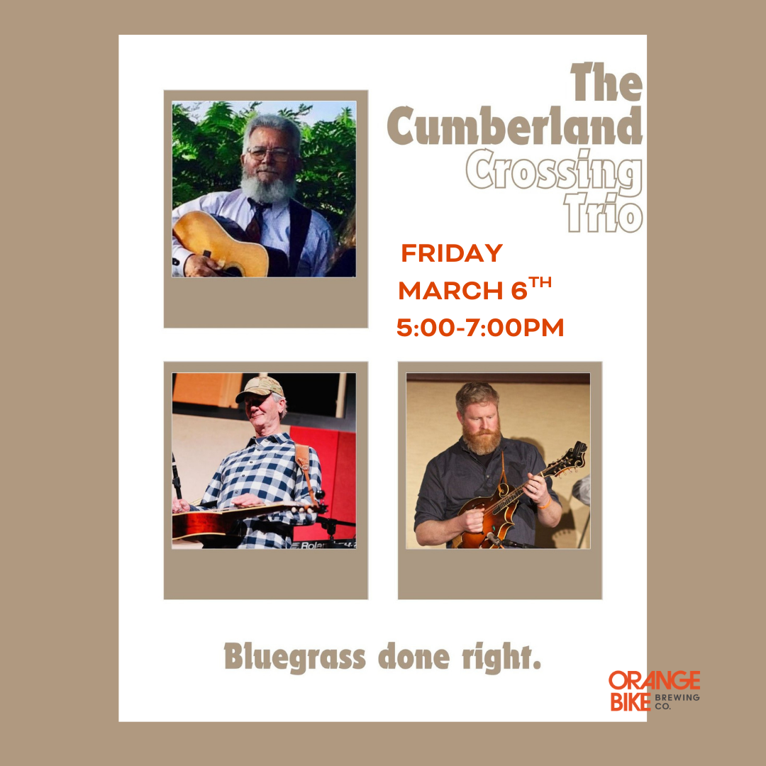 Live Music - Cumberland Crossing Trio 