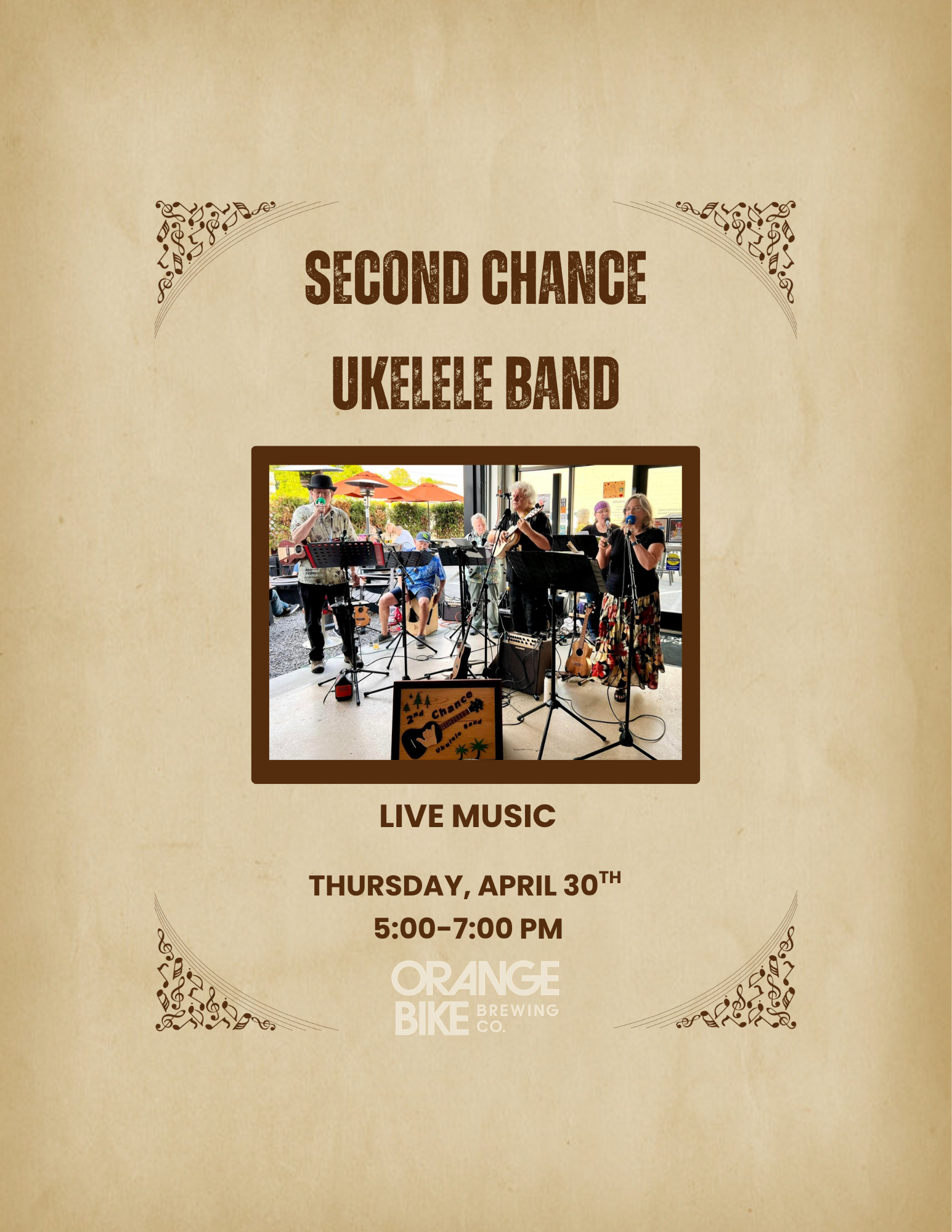 Live Music - 2nd Chance Ukelele