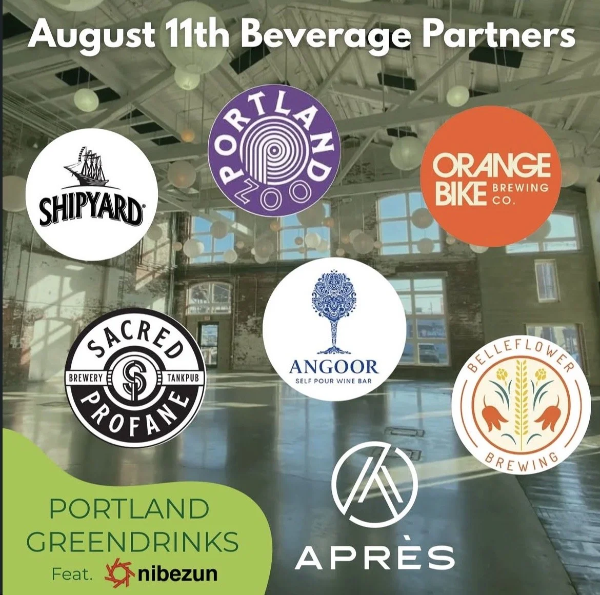 Portland Greendrinks Pouring 