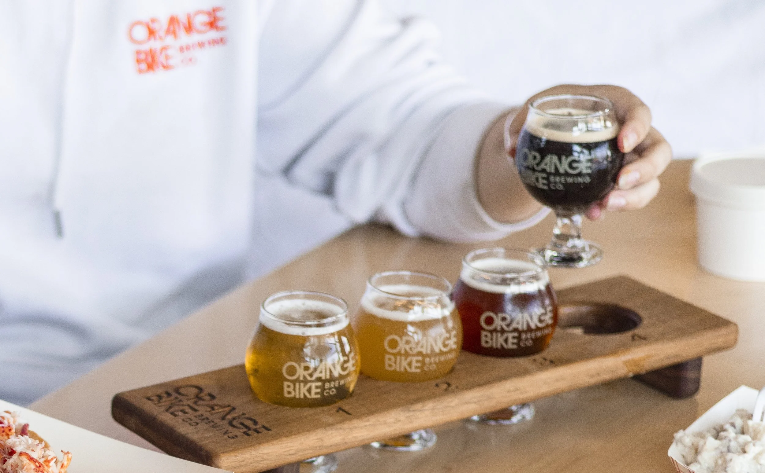 Orange Bike Brewing Co. — WHAT’S ON TAP & TO-GO CANS