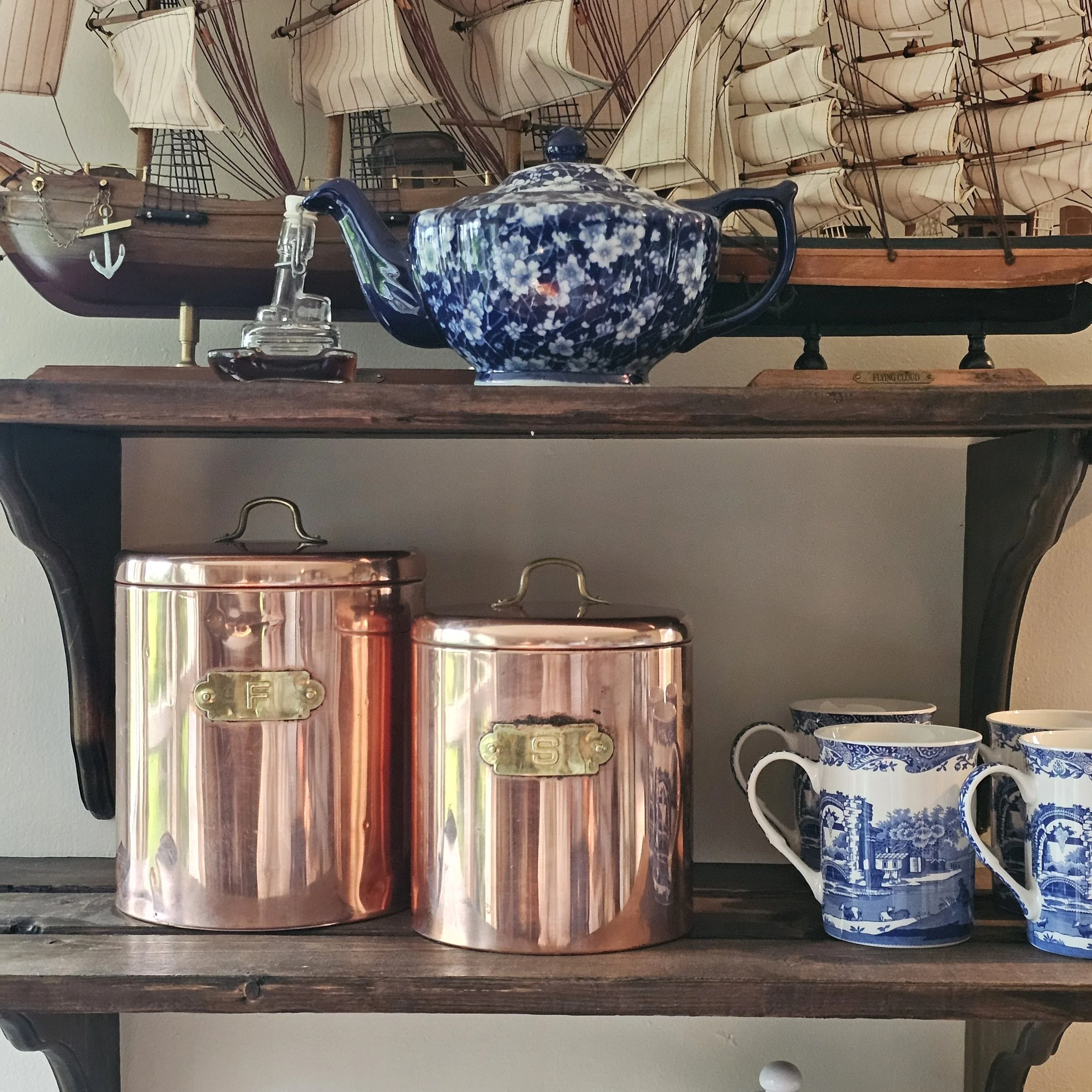 Copper Canister Set