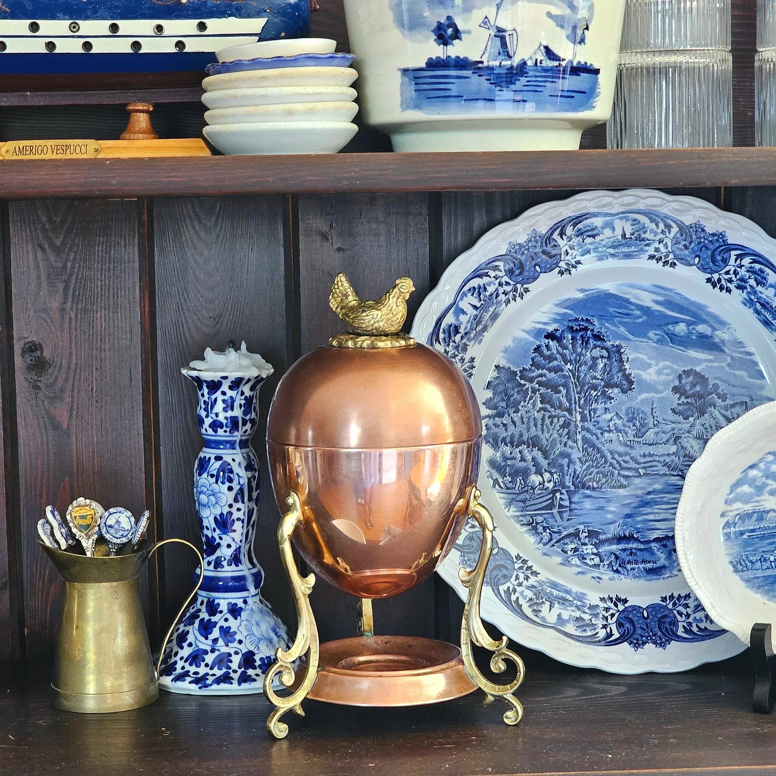 Copper Egg Coddler