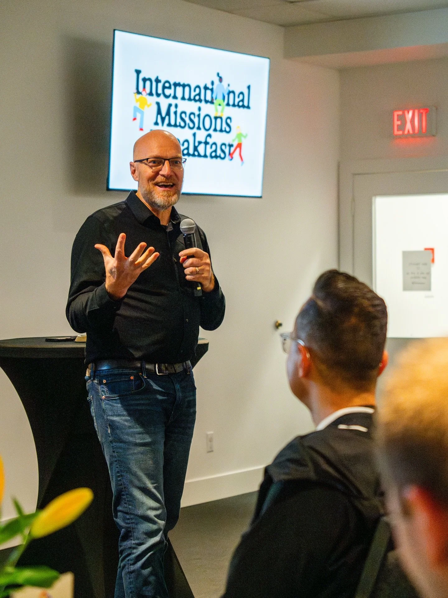 What a special morning at our International Missions Breakfast. Jon Imbeau, President of Wycliffe Canada, shared beautifully about God’s heart for the nations and the importance of supporting international work, and it was so impactful to have