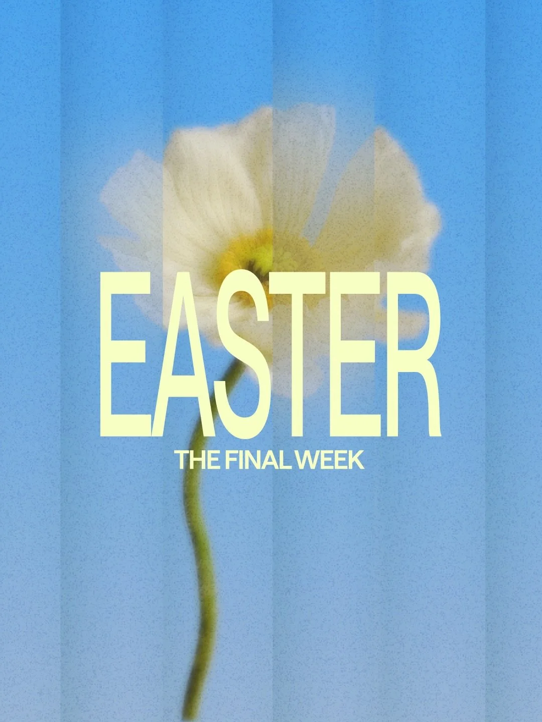 EASTER AT THE WAY&mdash;The Final Week

Join for combined Good Friday services across Vancouver + North Vancouver, and regular service times on Easter Sunday as we celebrate the death and resurrection of Jesus. 

thewaychurch.ca/easter