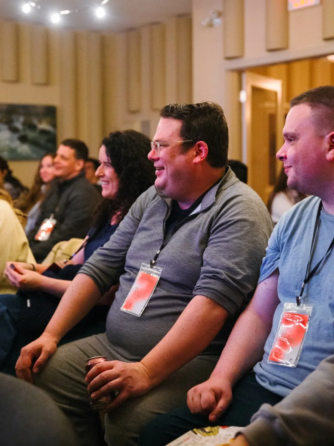 Every Alpha term, partway through, we take the guests on a weekend retreat. After weeks of conversation and connection around the deeper questions of life, the Alpha Weekend focuses on the Holy Spirit, and people are invited to take first steps + nex