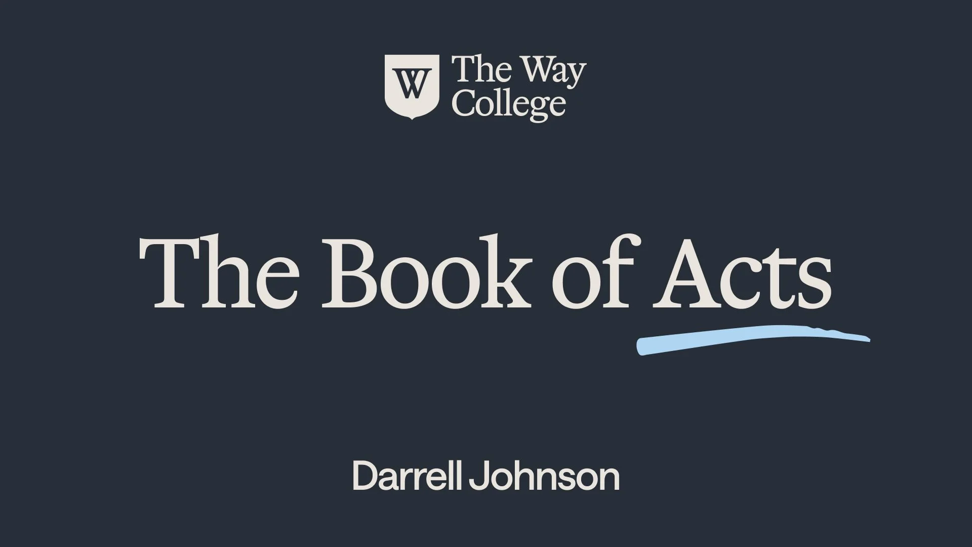 The Book of Acts
