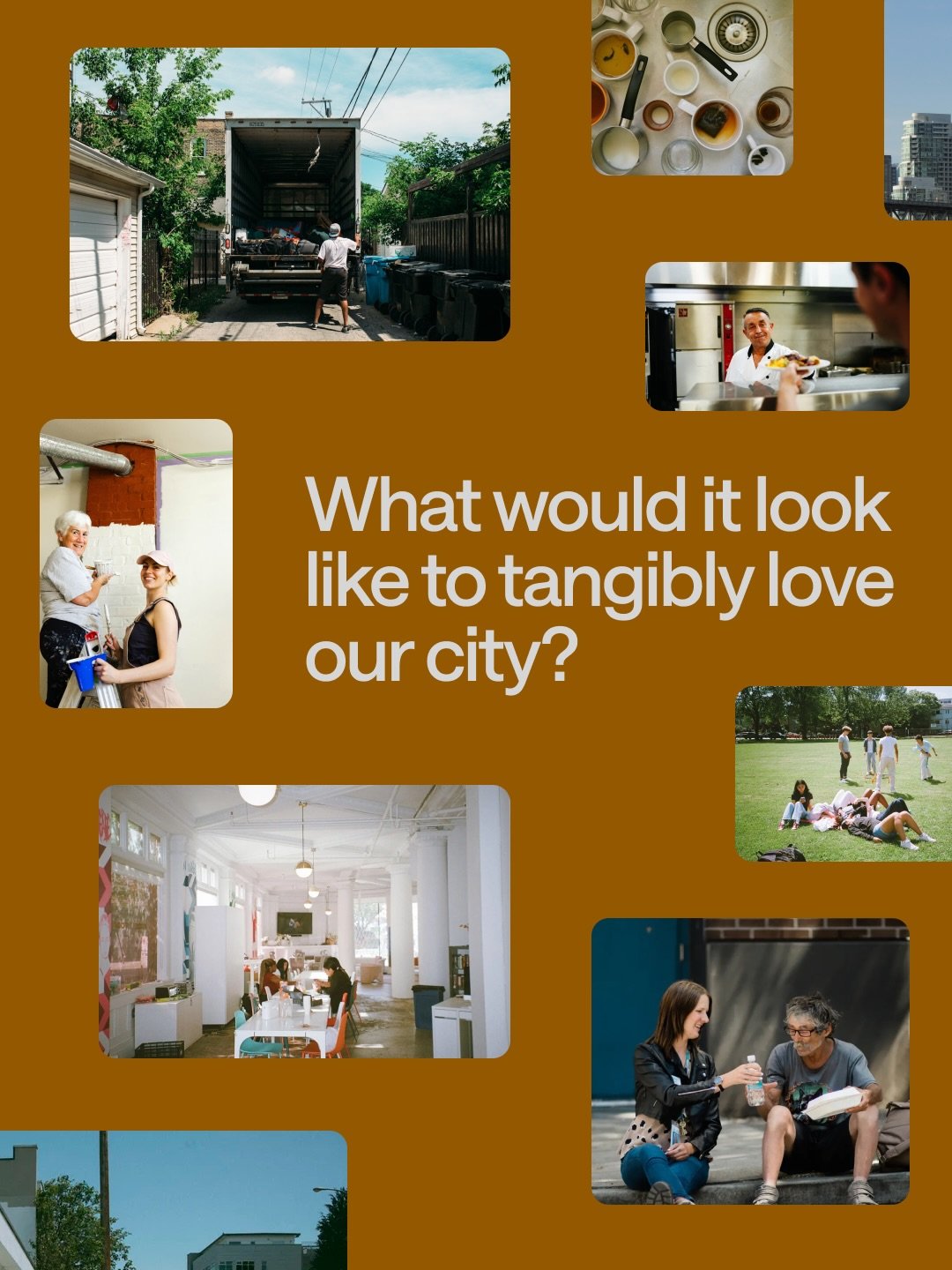 We want to strengthen the hands of the organizations already doing beautiful kingdom work to bring about renewal in our neighbourhoods. Join us in serving our city together on June 6th.

Learn more &amp; sign up for a project at thewaychurch.ca/serve