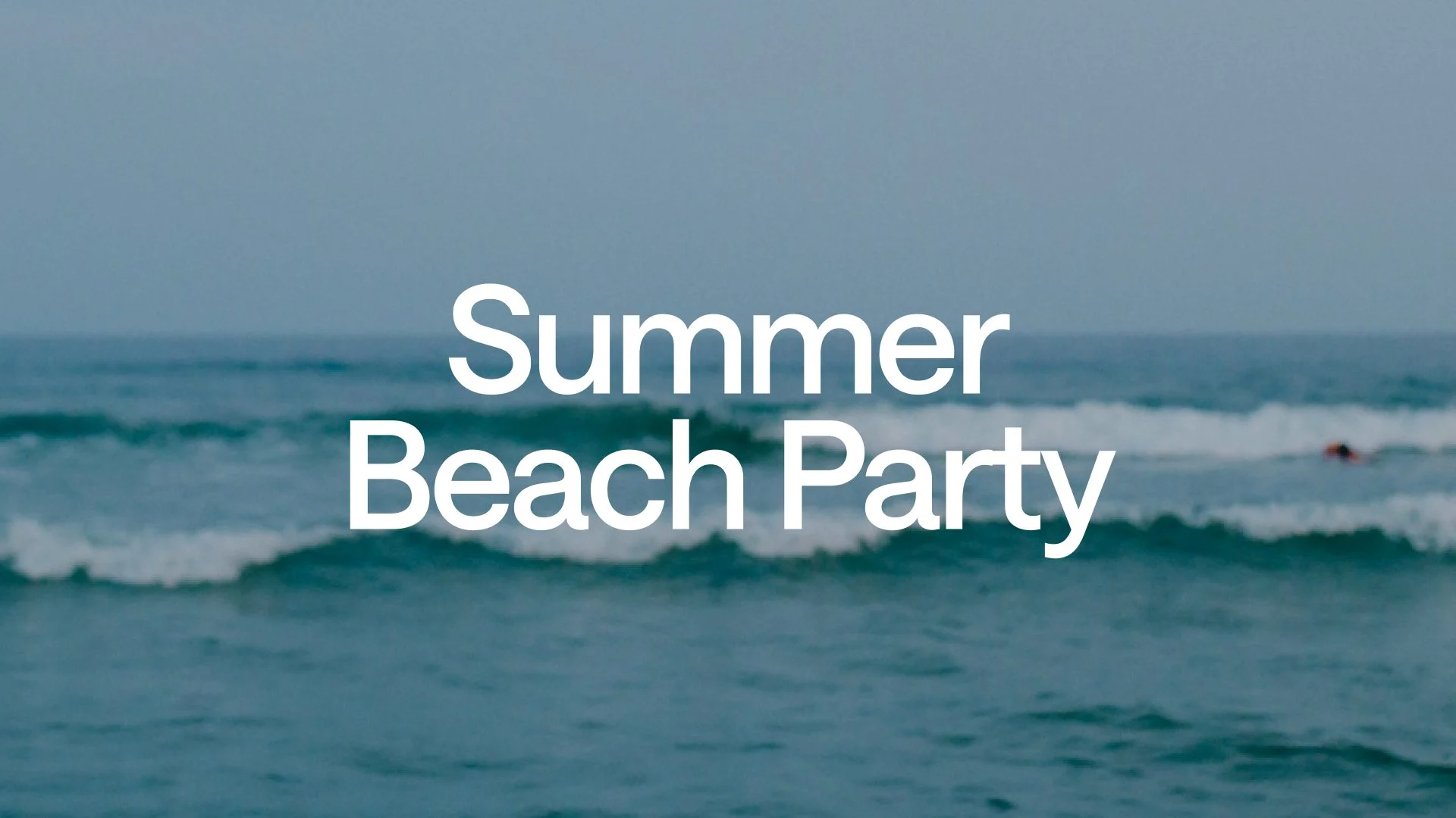 Summer Beach Party
