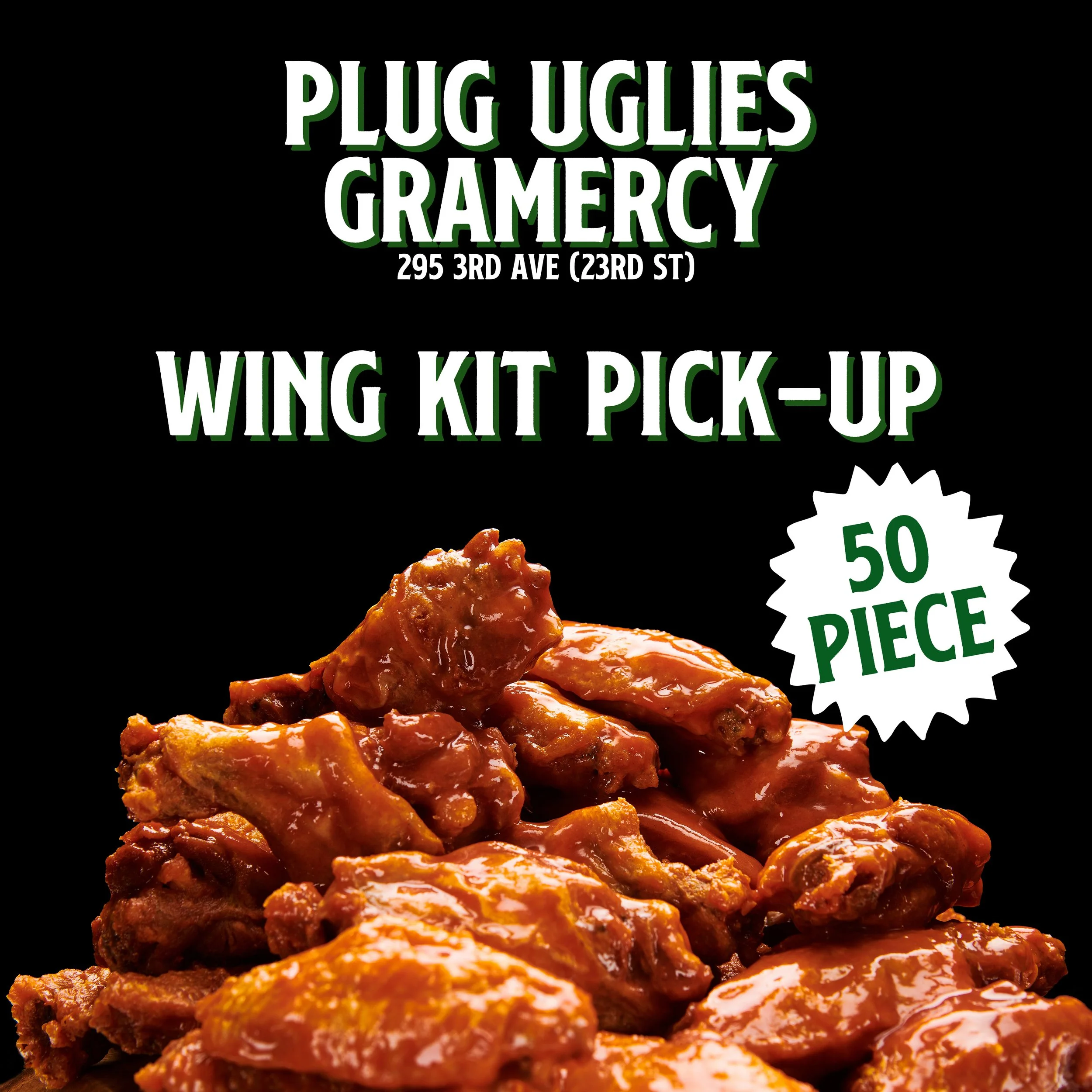 50 pc Classic Wing Kit Gramercy Pickup