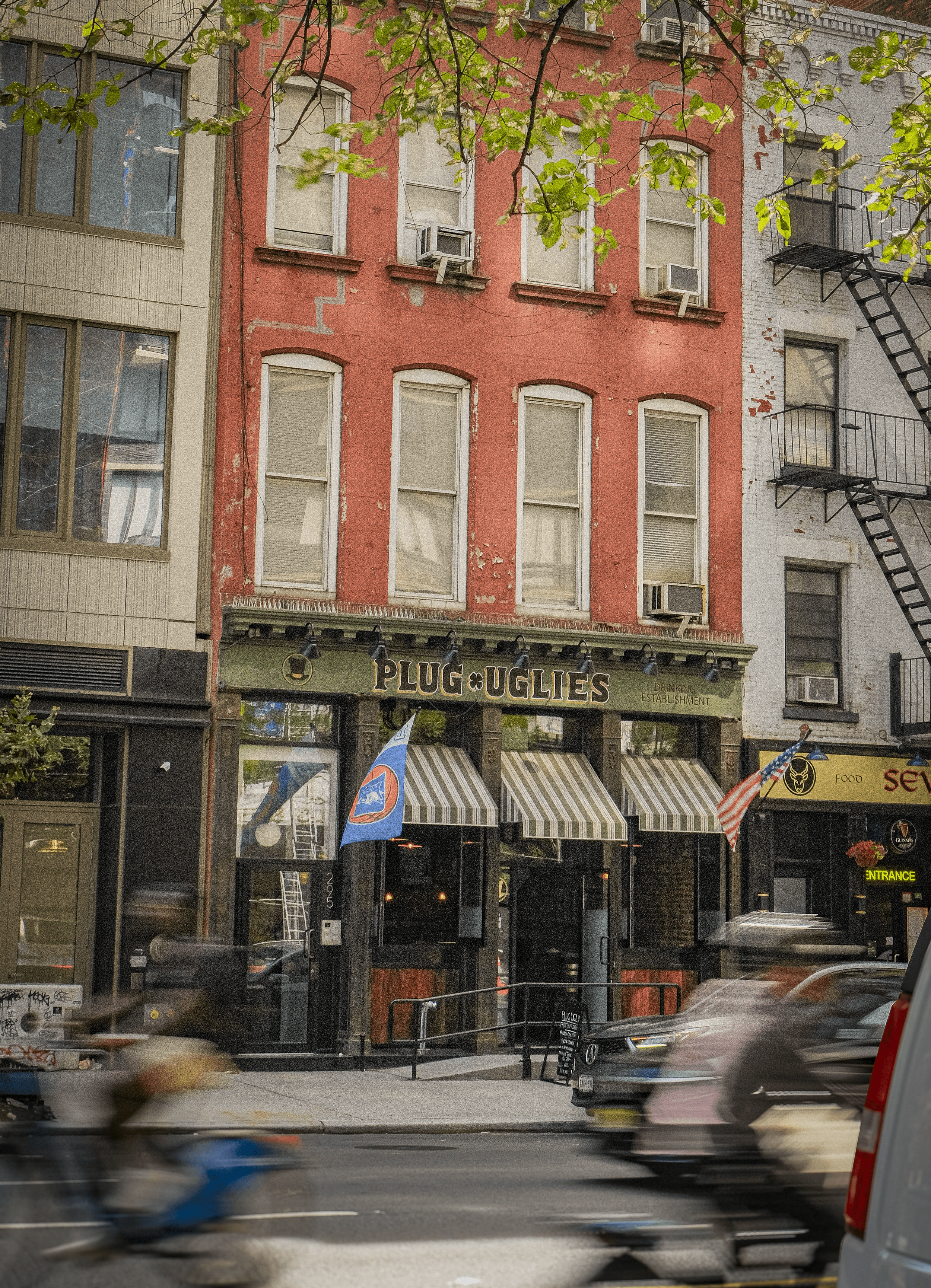 Plug Uglies exterior and awnings 