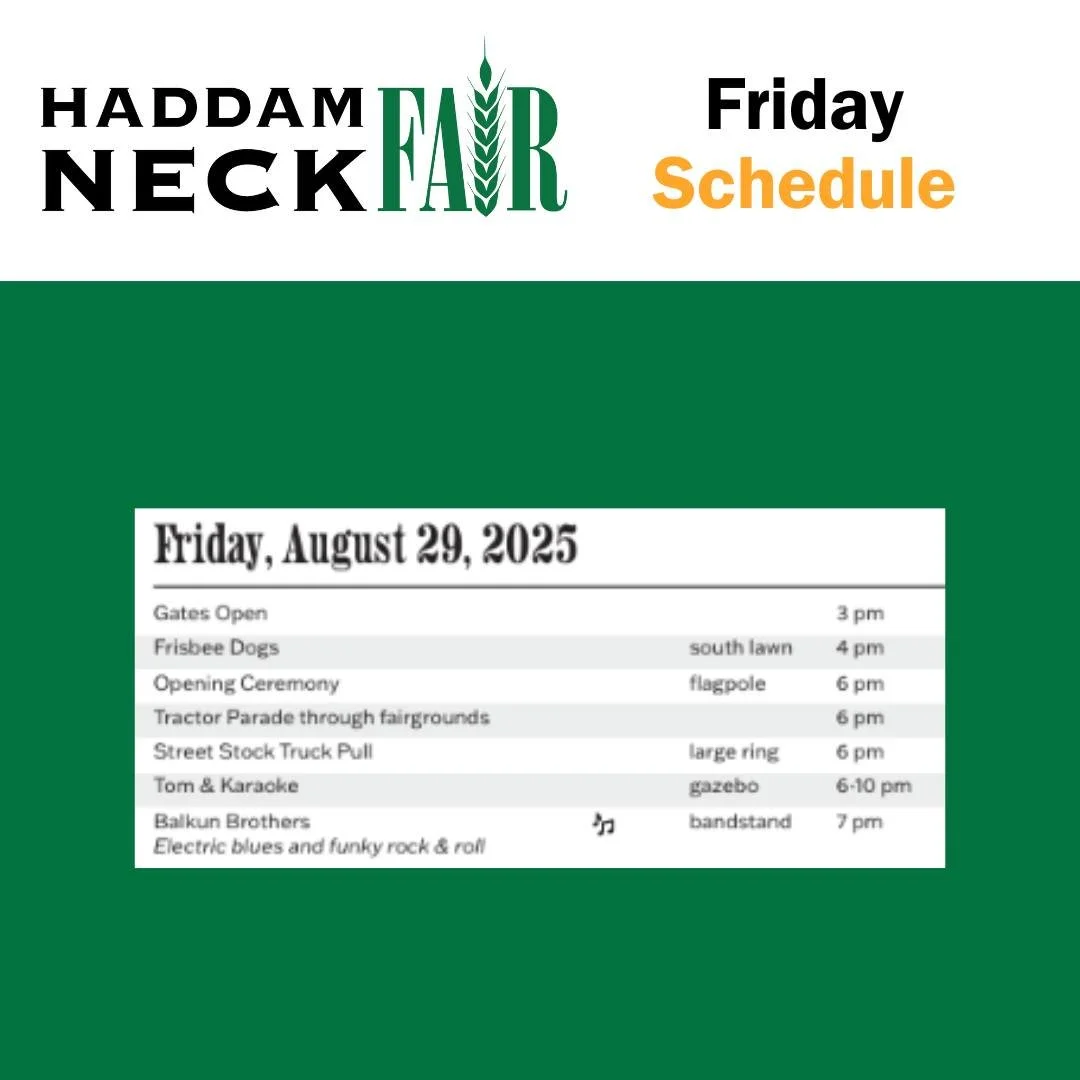 ✨ Opening Day is here! Gates open at 3 PM and we&rsquo;re kicking things off with:
🐾 Frisbee Dogs &ndash; 4 PM (South Lawn)
🇺🇸 Opening Ceremony &ndash; 6 PM (Flagpole)
🚜 Tractor Parade &amp; Flag Ceremony &ndash; 6 PM
💥 Street Stock Truck Pull &