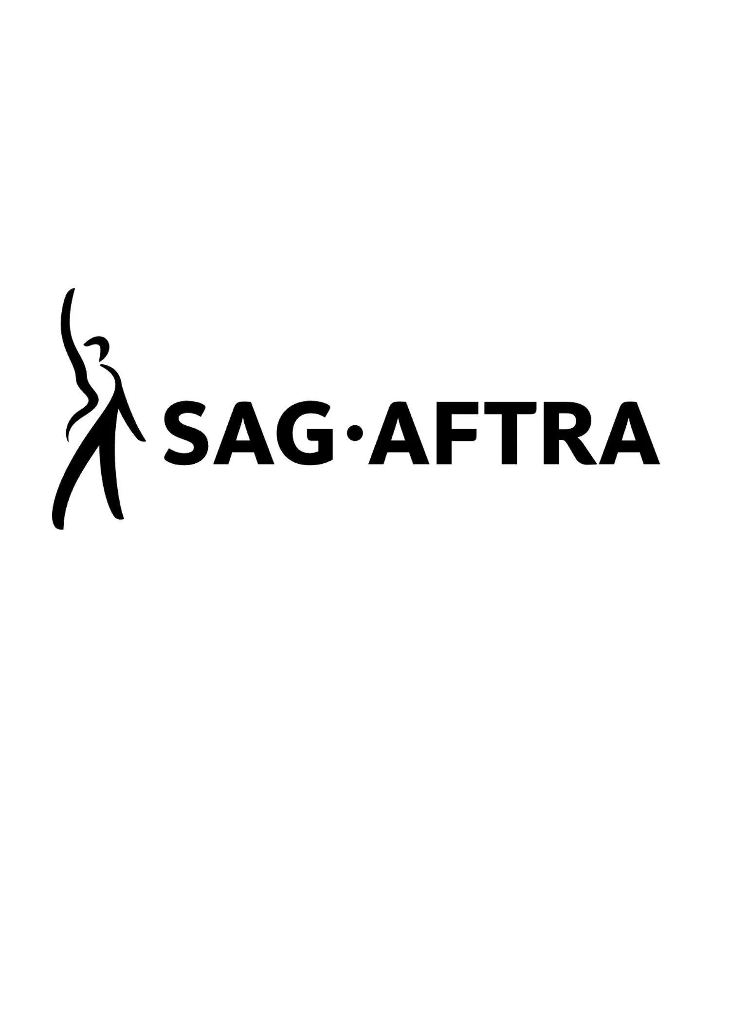 Intimacy Coordinator. SAG-AFTRA logo with a stylized woman figure and the text "SAG·AFTRA" in black.