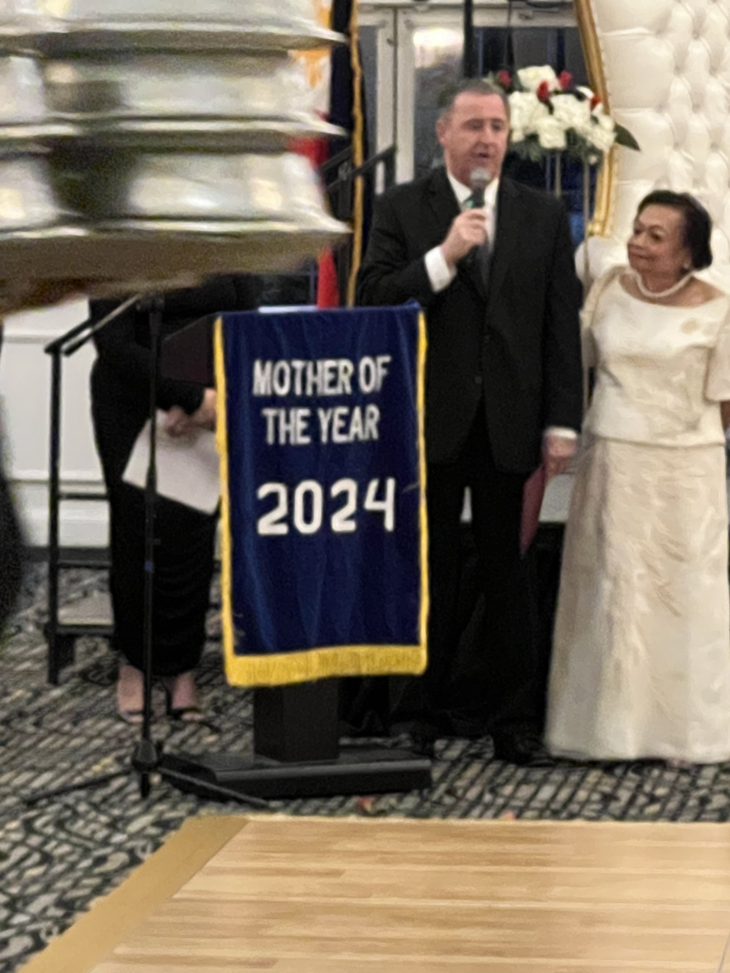 2024 - A beautiful tribute to Gwen DeVera named Mother of the Year 2024 by the Filipino-American Association of Philadelphia.