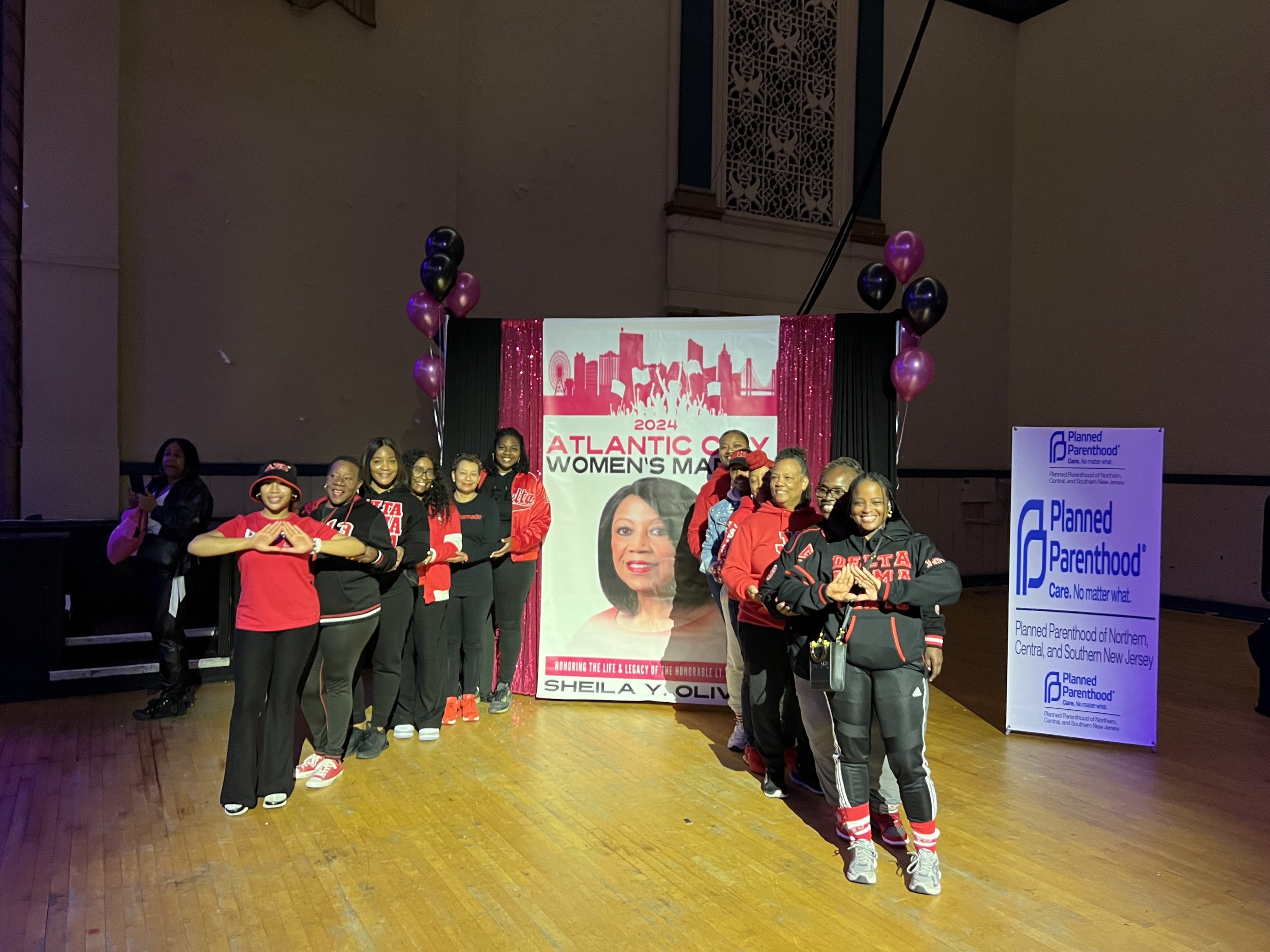 2024 - Atlantic City Women’s March honoring LT. Governor Sheila Y. Oliver.